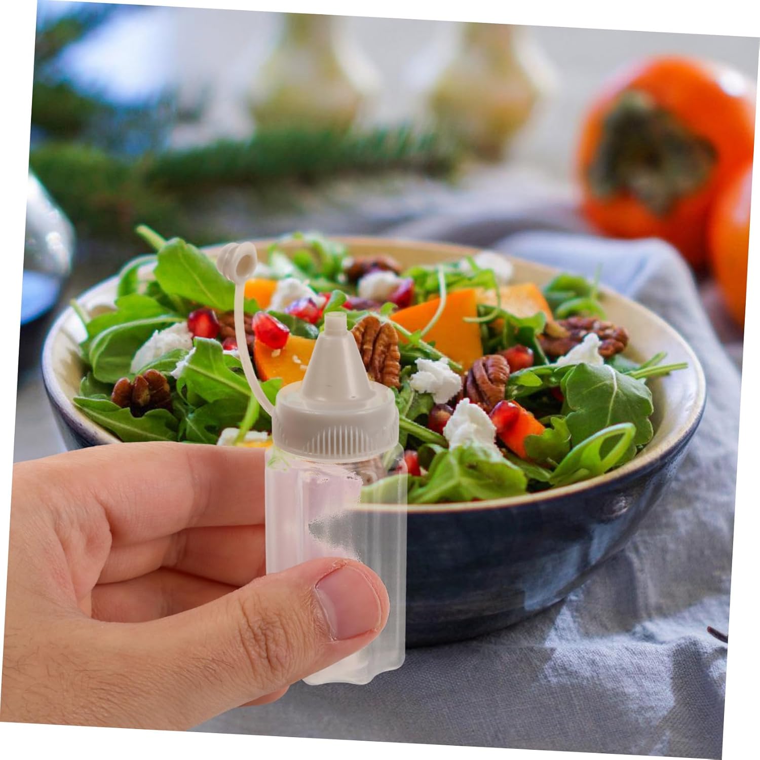 CIYODO 12pc Mini Condiment Squeeze Bottles Set