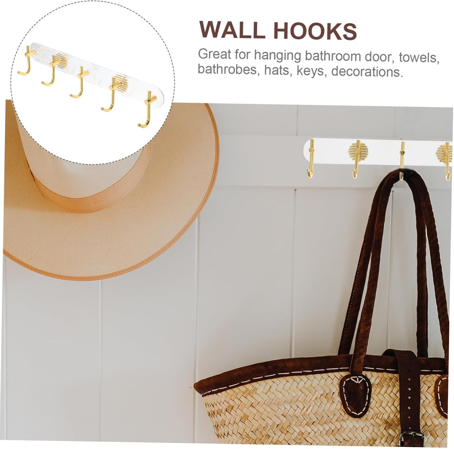 PRETYZOOM Wall Mount Hook for Heavy Use