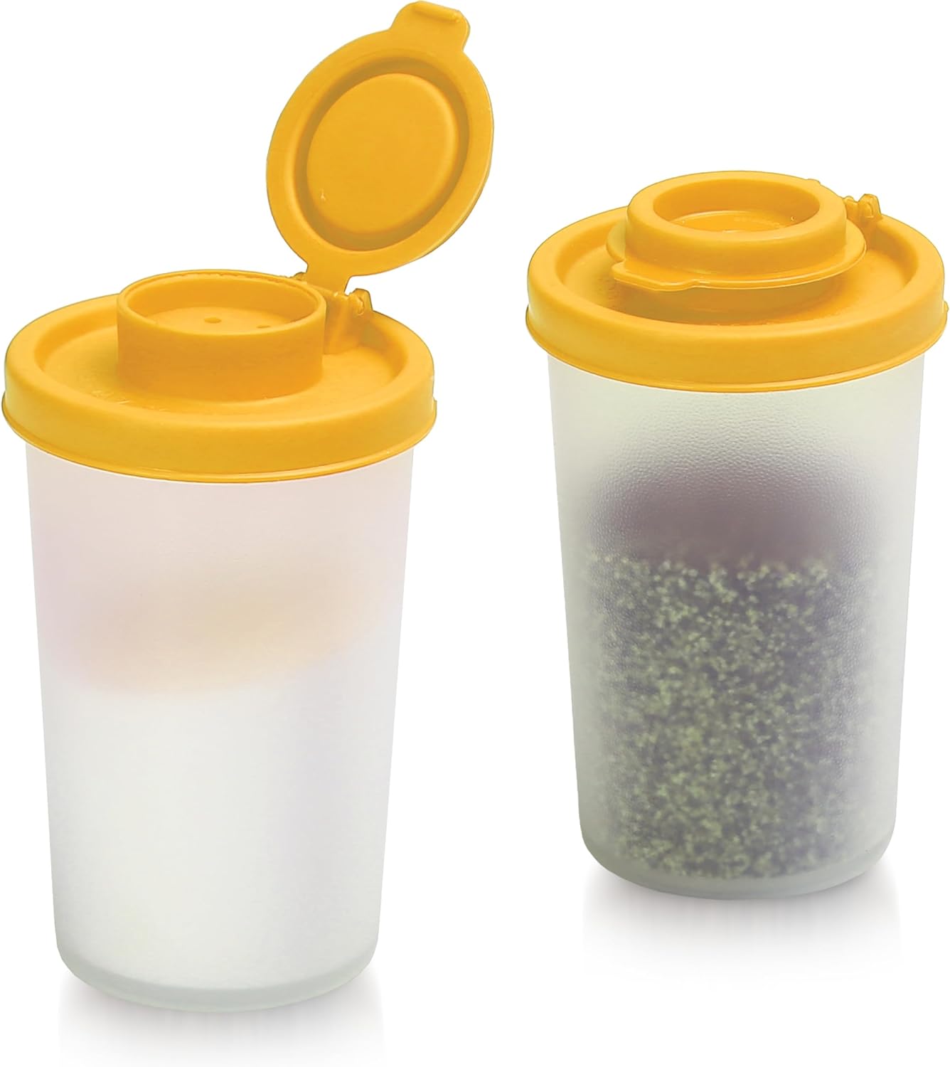 SIGNORAWARE Salt Pepper Shakers Set of 2 Airtight Dispenser