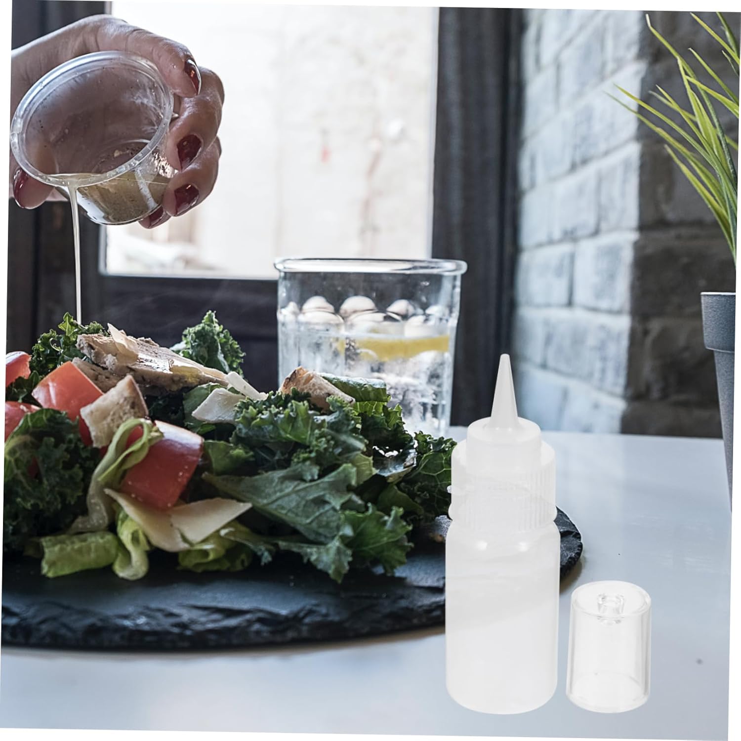 CIYODO Mustard Squeeze Bottle Ketchup Dispenser