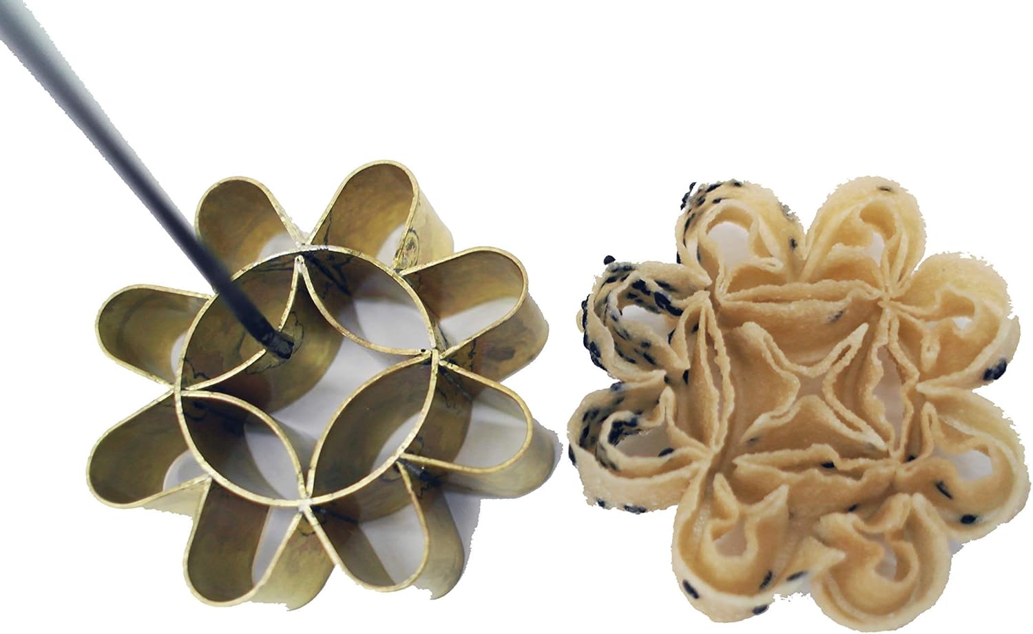 IAMSIAMZ DOK JOK Cookie Bouquet Mold 25 Inch Brass