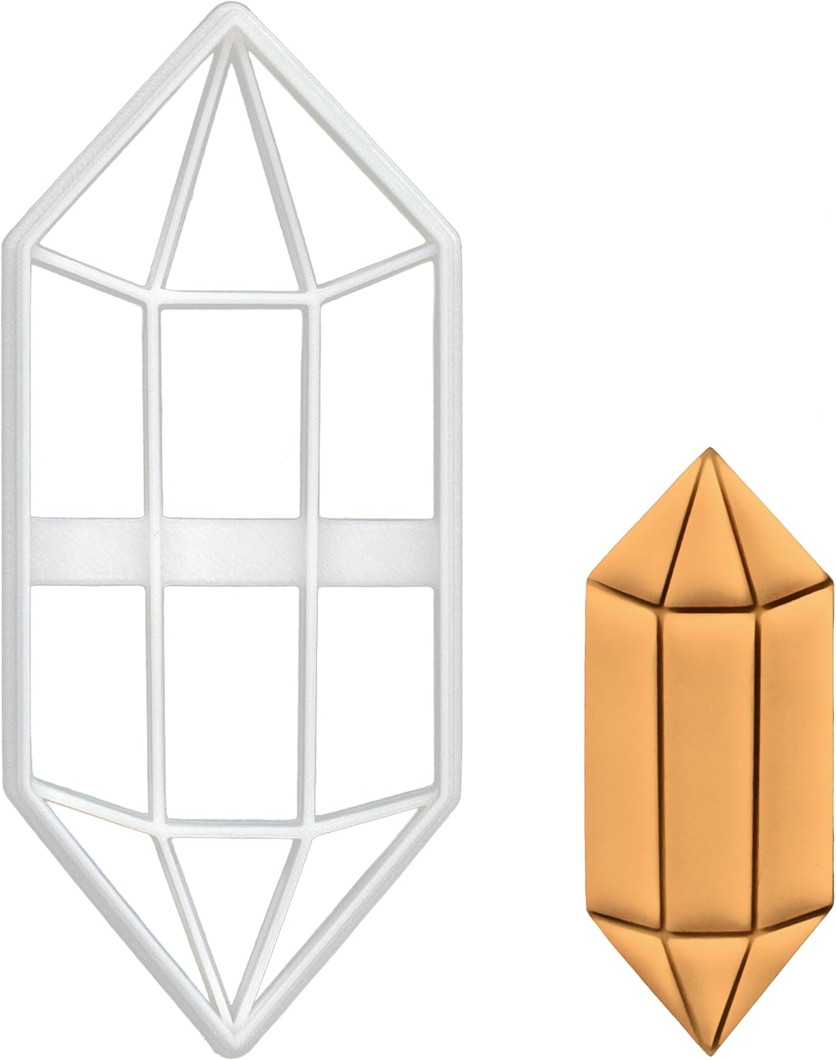Bakerlogy Crystal Points Cookie Cutter - 2 Piece Set