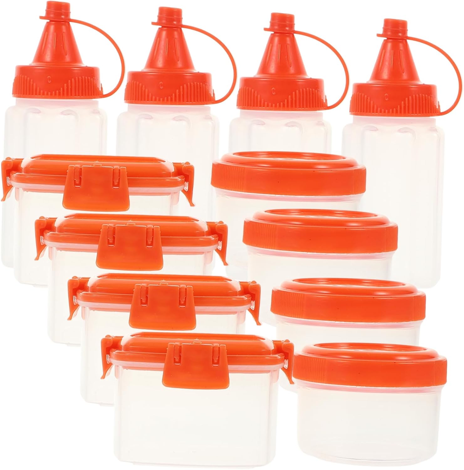 Cabilock Sauce Cup Portable Condiment Container Set