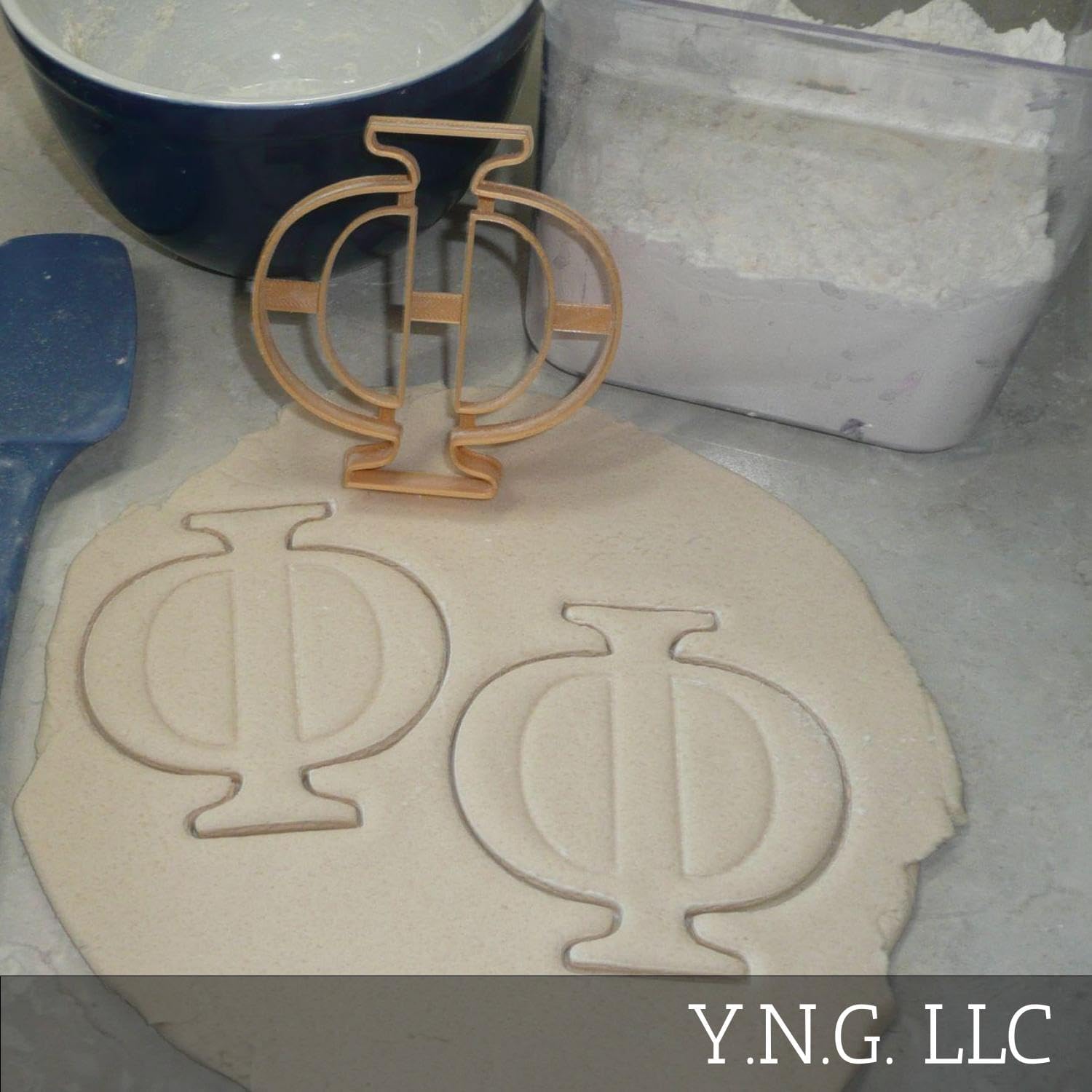 PHI GREEK LETTER COOKIE CUTTER MADE IN USA