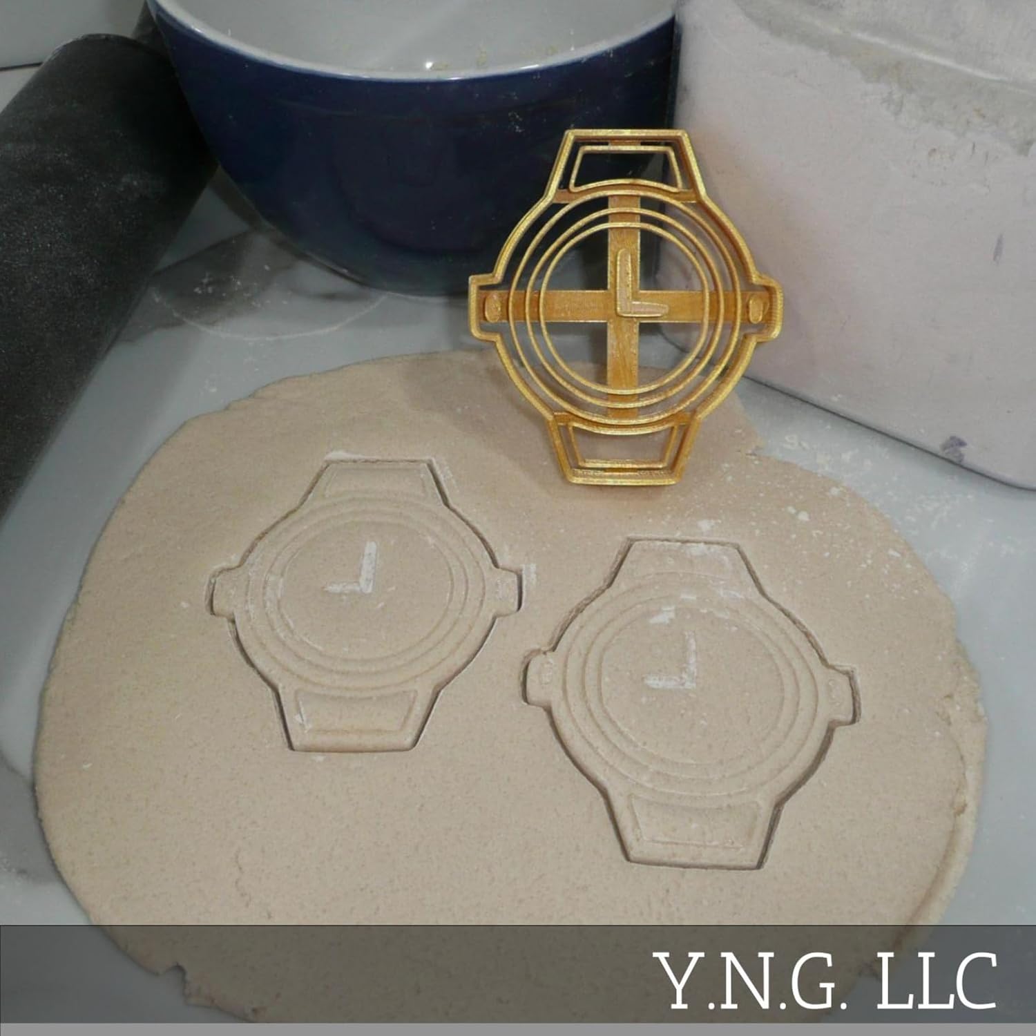 ANALOG WRISTWATCH DIAL Cookie Cutter Made in USA