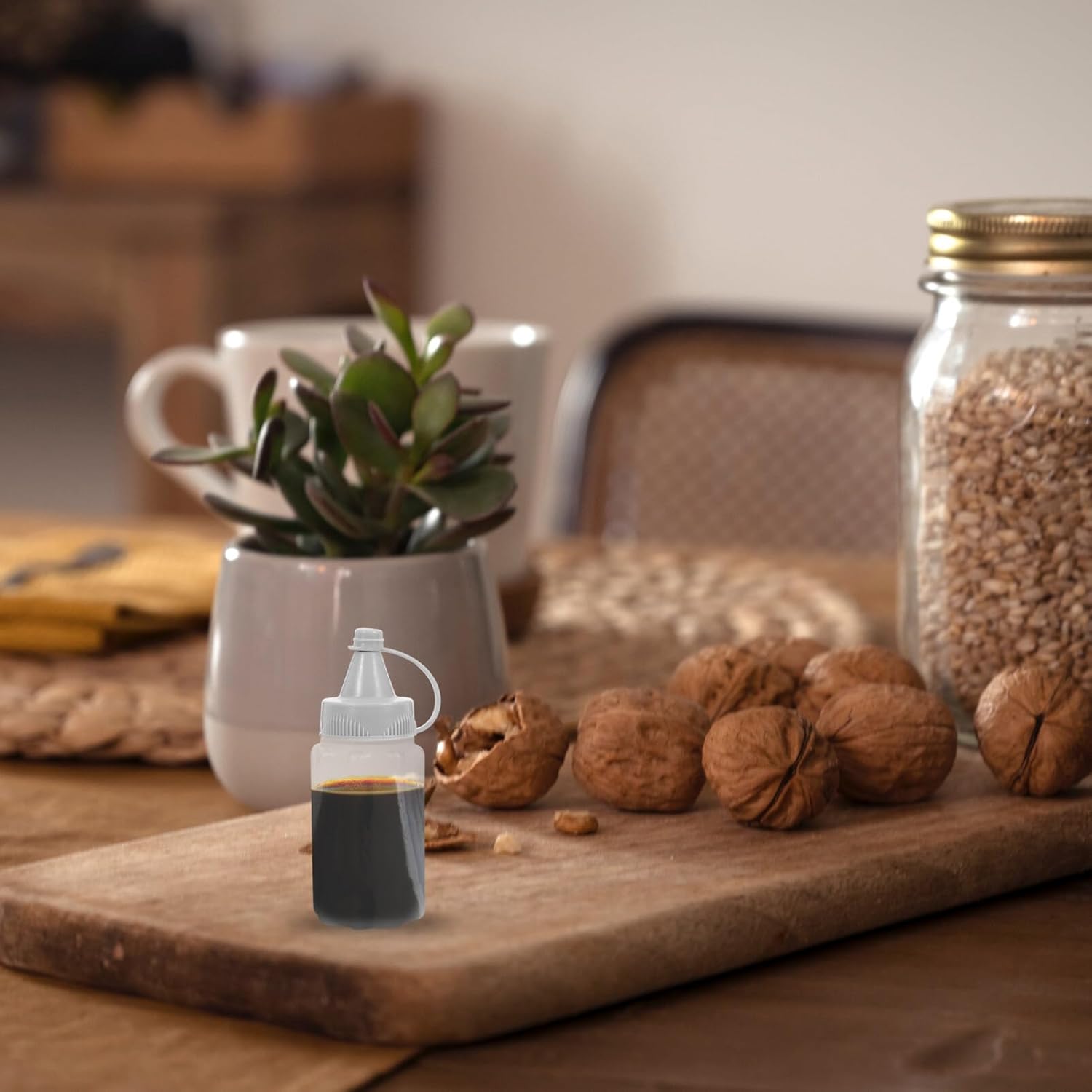 HOLIDYOYO 4pc Salad Dressing Storage Bottles