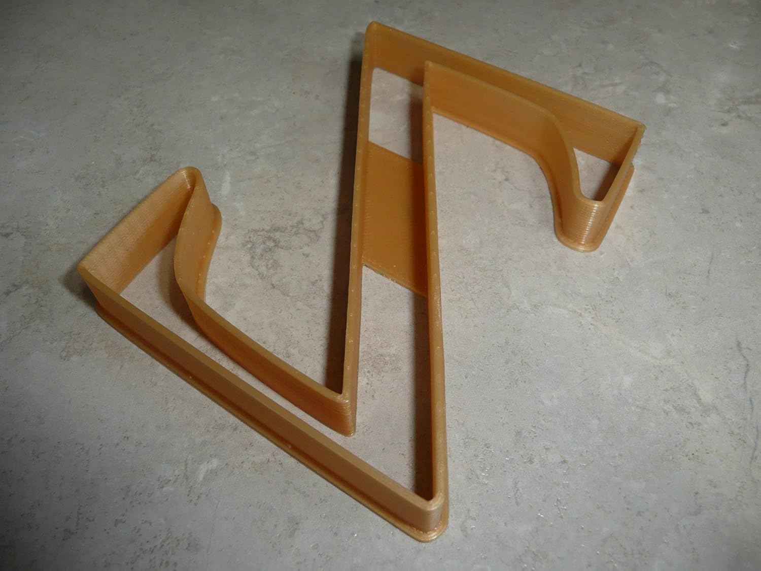 Zeta Greek Letter Cookie Cutter Made in USA