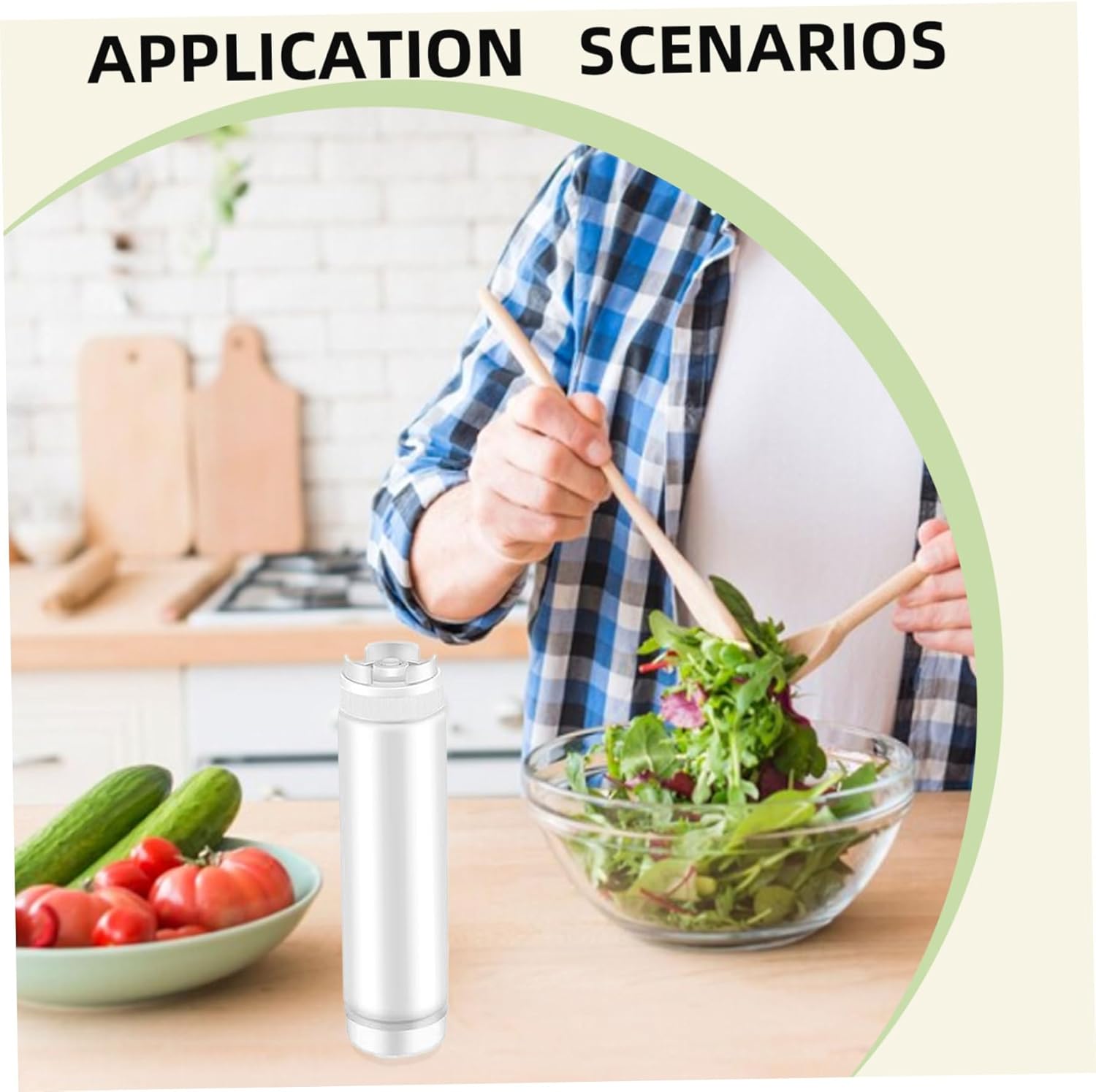 4Pcs Reusable Squeeze Bottles with Lids 480ml