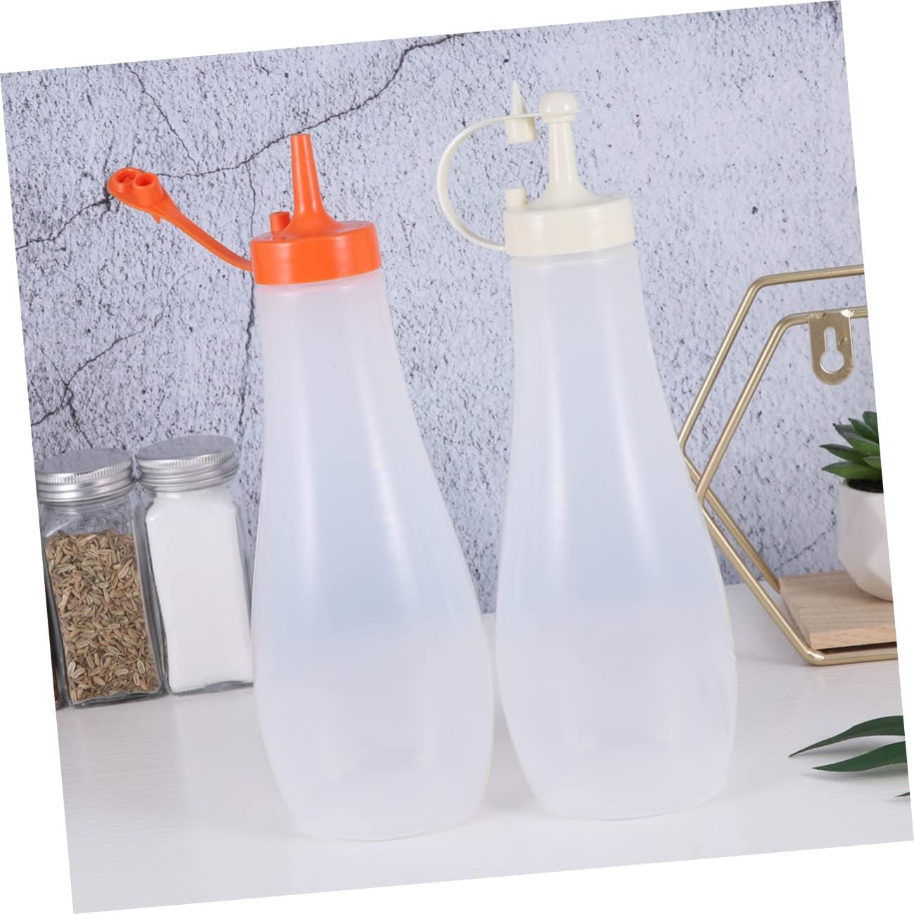 Sustainable Salad Dressing Shaker Bottles 3 Pack