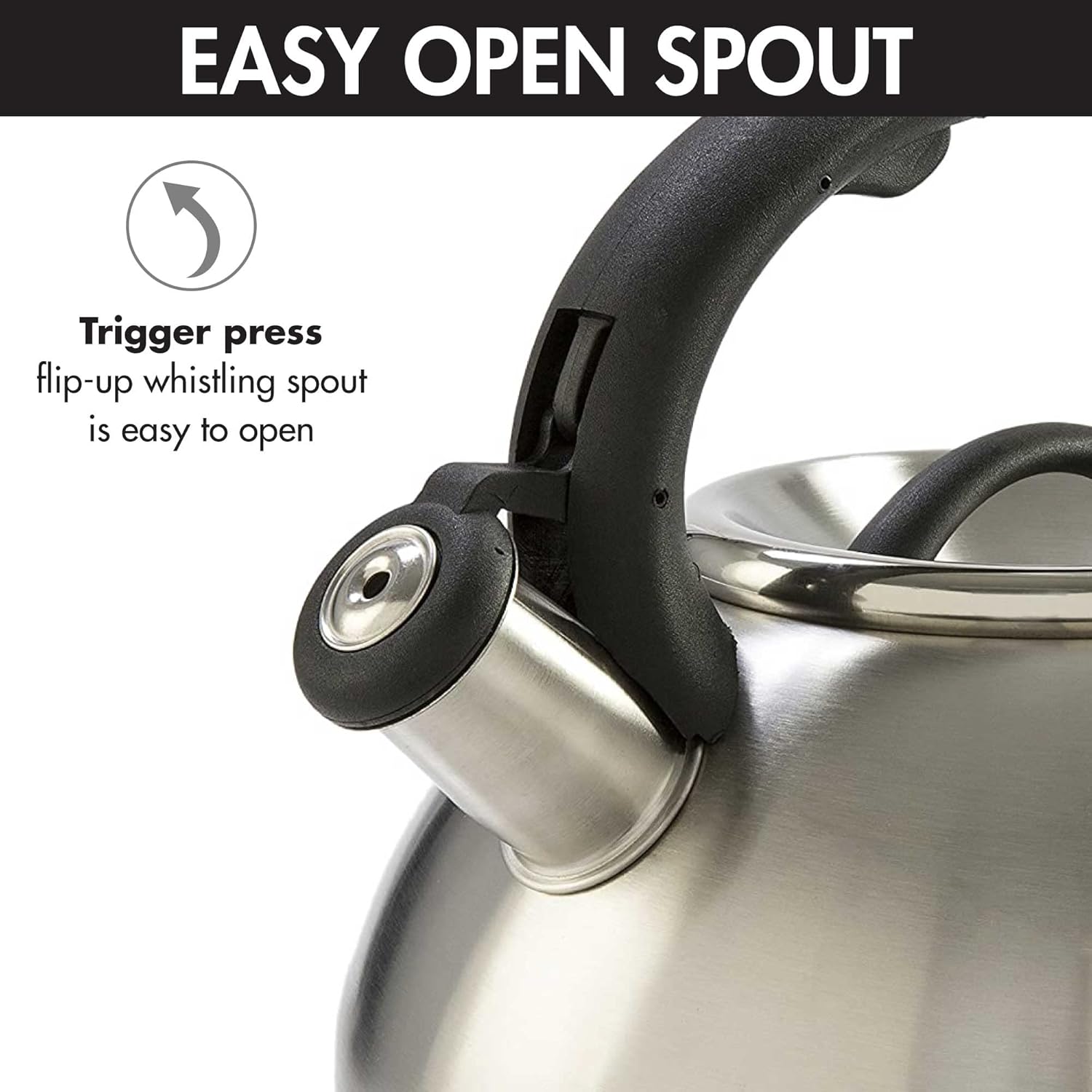 Primula Avalon Whistling Tea Kettle 25 Quart