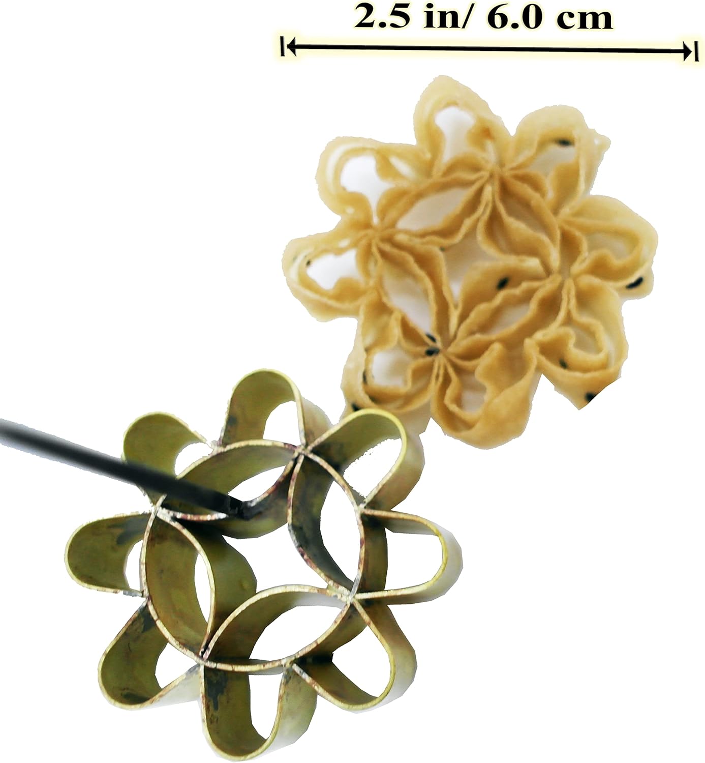 IAMSIAMZ DOK JOK Cookie Bouquet Mold 25 Inch Brass