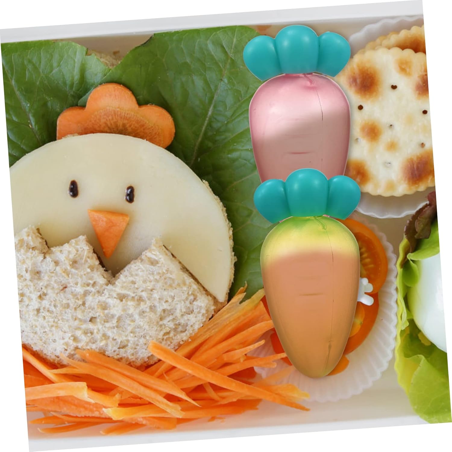 Set of 6 Mini Condiment Squeeze Bottles for Picnic and Travel