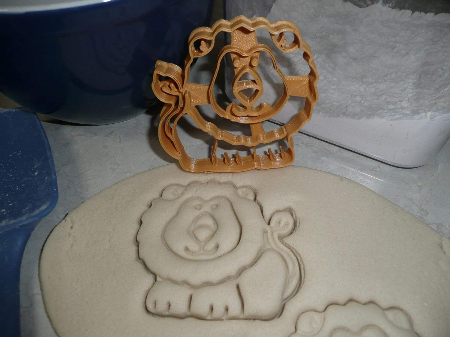 Lion Cookie Cutter Made in USA for Baking and Play