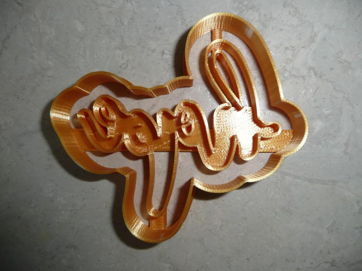 Hope Word Cursive Cookie Cutter Made in USA