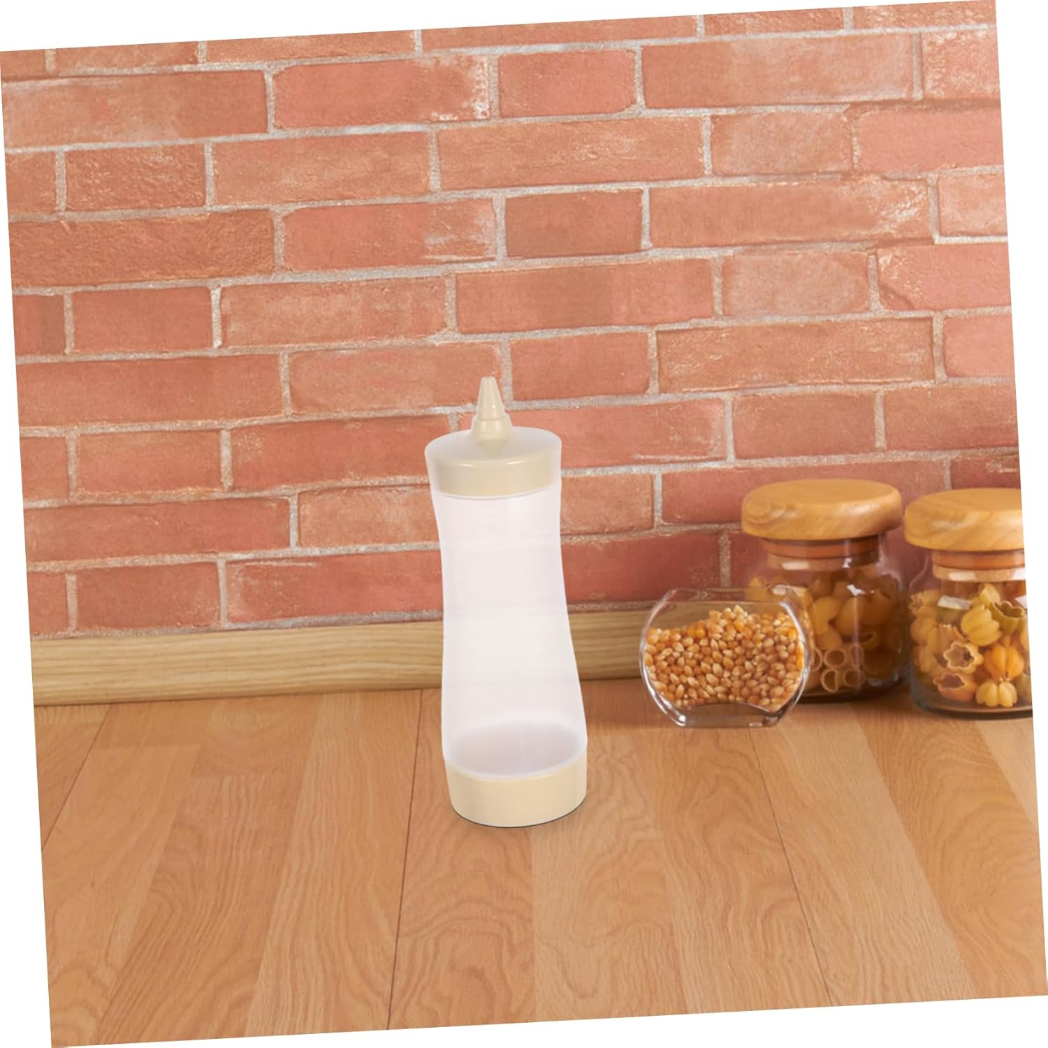 3PC Collbath Squeeze Condiment Bottles Leakproof Salad Dressing Mustard Ketchup Dispensers