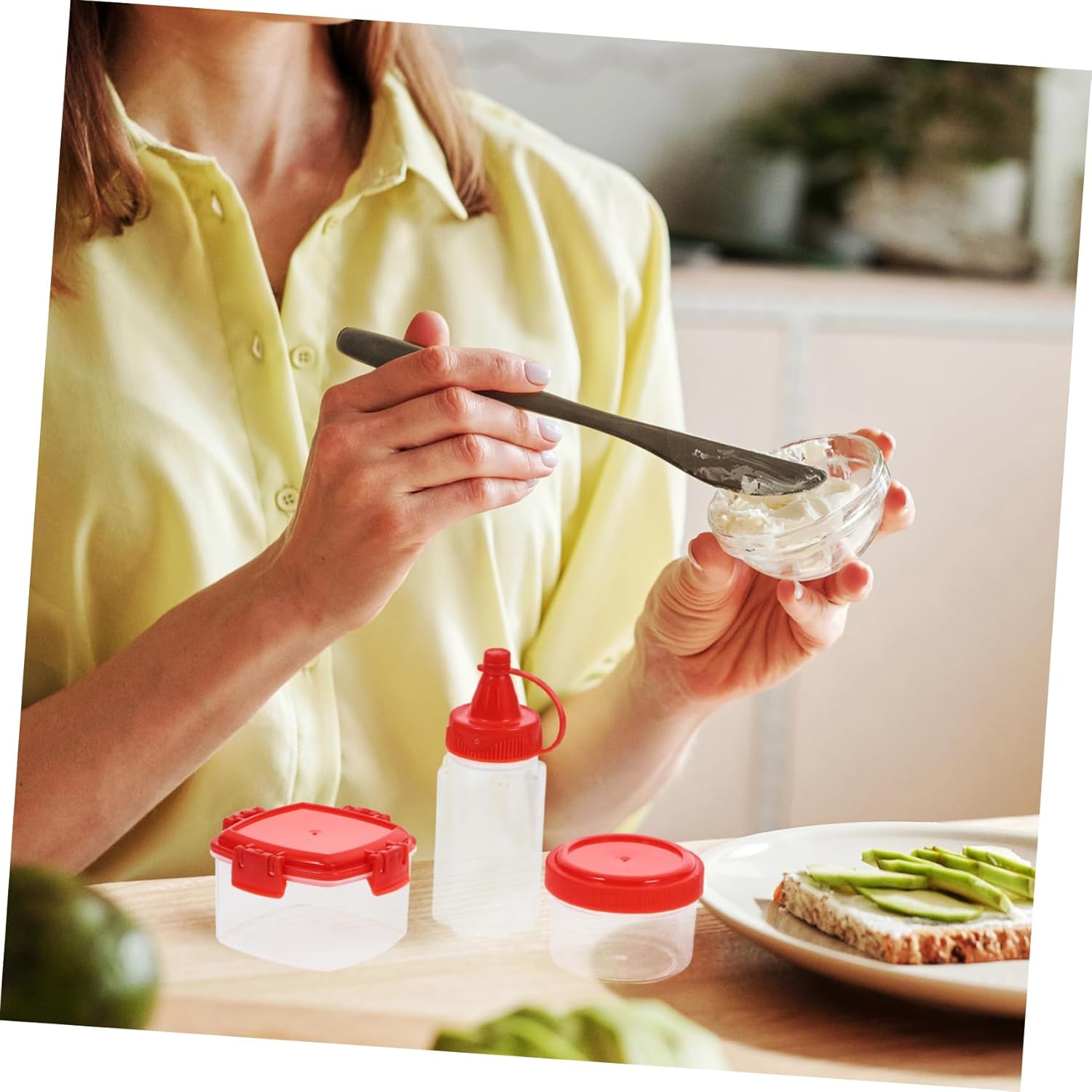 HOLIDYOYO 12-Piece Condiment Box Set for BBQ and Travel 1