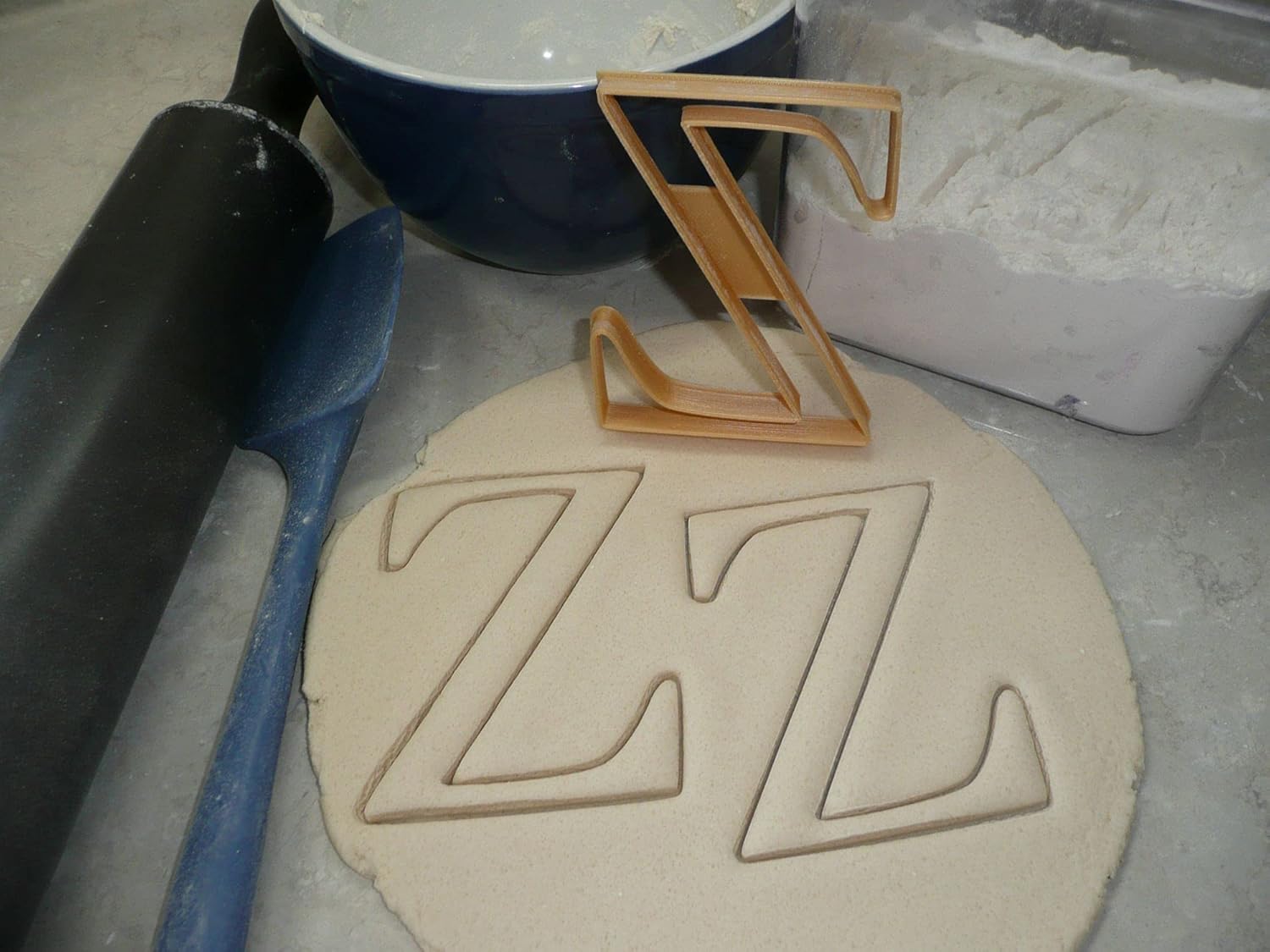 Greek Alphabet Cookie Cutters Set of 24 Made in USA