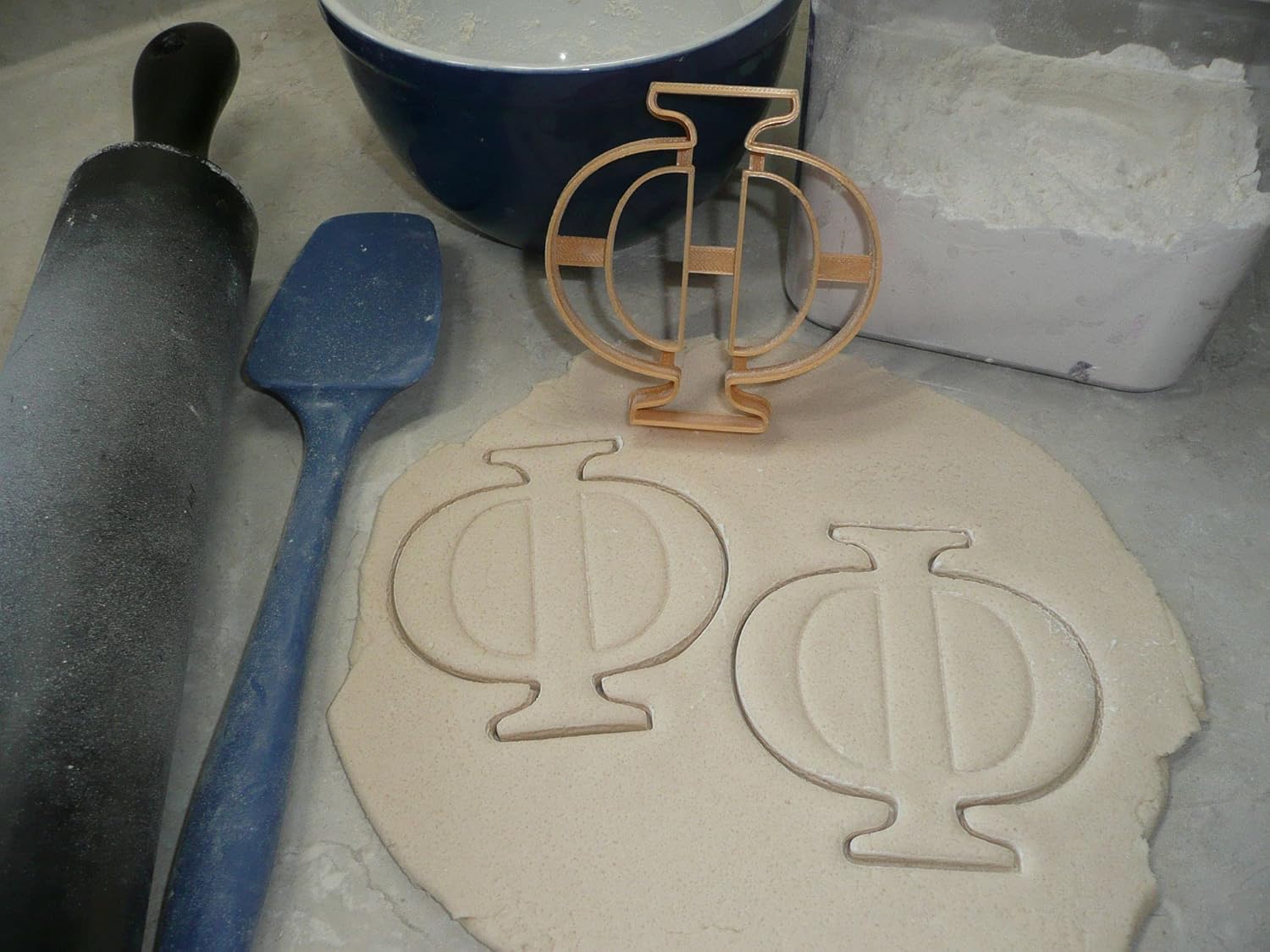 PHI GREEK LETTER COOKIE CUTTER MADE IN USA