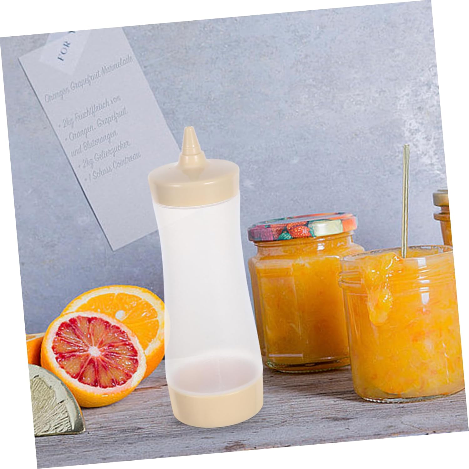 Pamingono Condiment Squeeze Bottles Set Leakproof