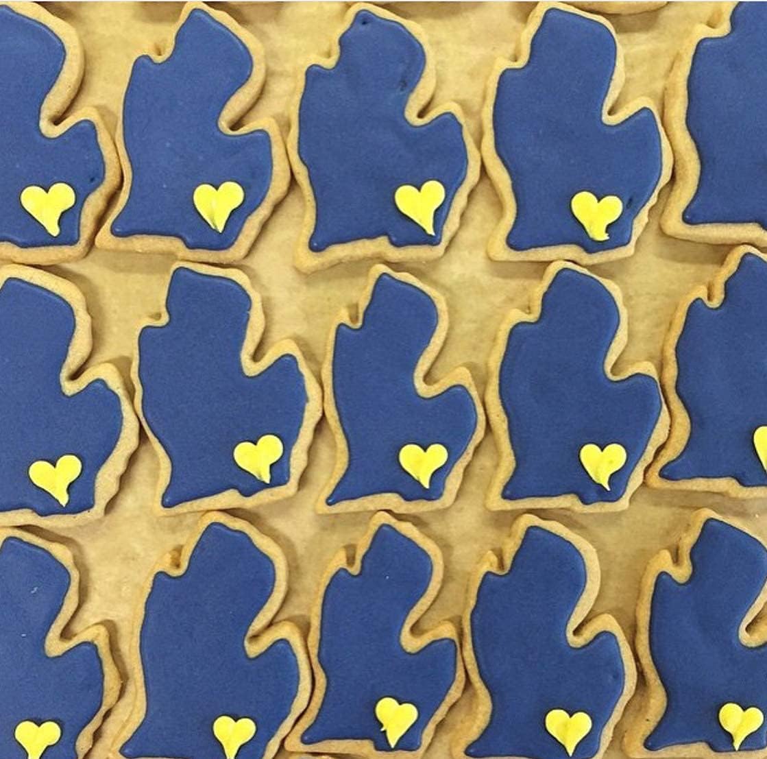 Ann Clark Upper Lower Michigan Cookie Cutters 2-Pc Set