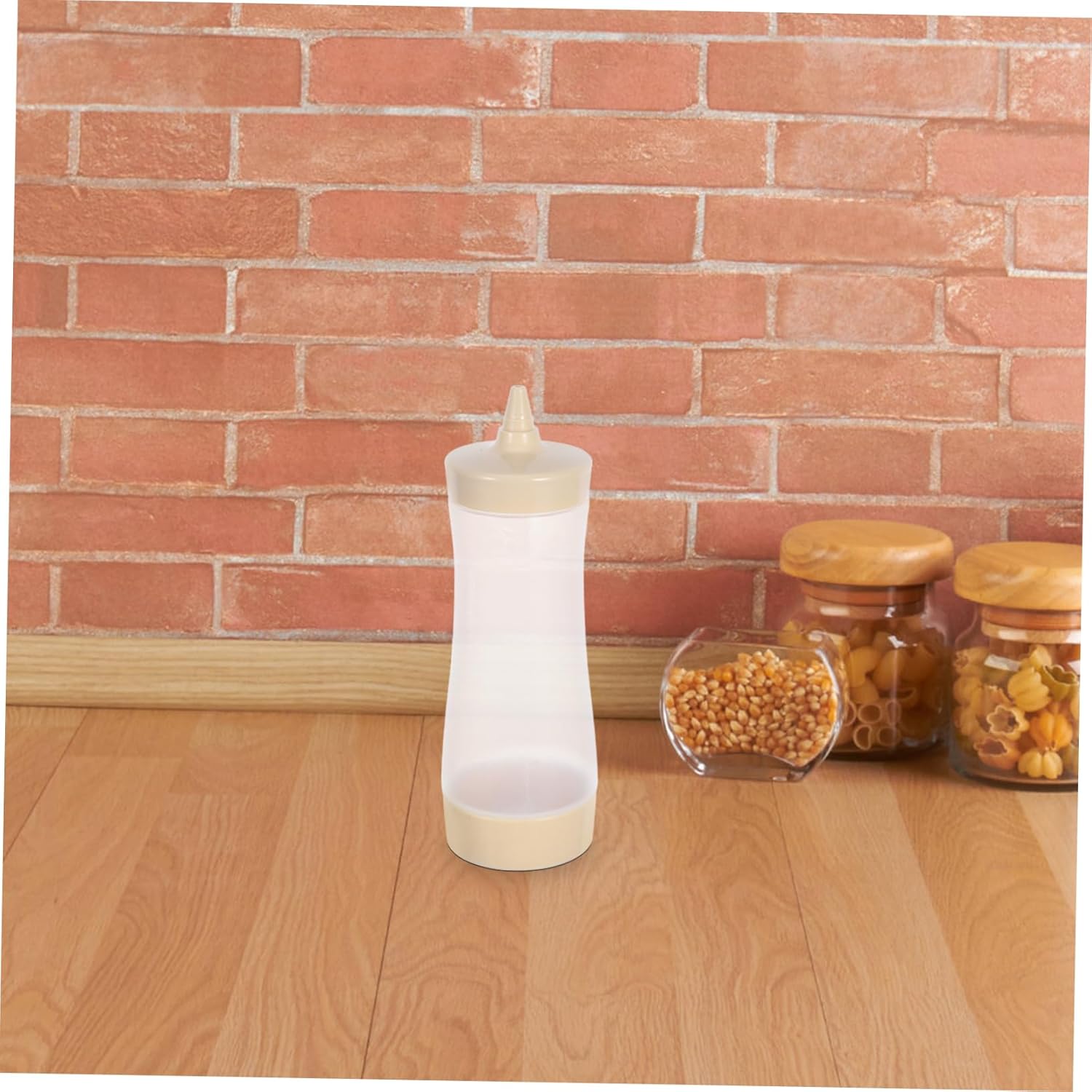 PRETYZOOM 3-Piece Squeeze Condiment Bottles Set