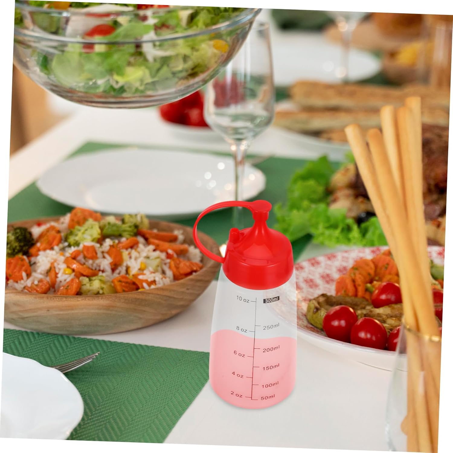Tomato Sauce Squeeze Bottle for Ketchup and Salad Dressing 1