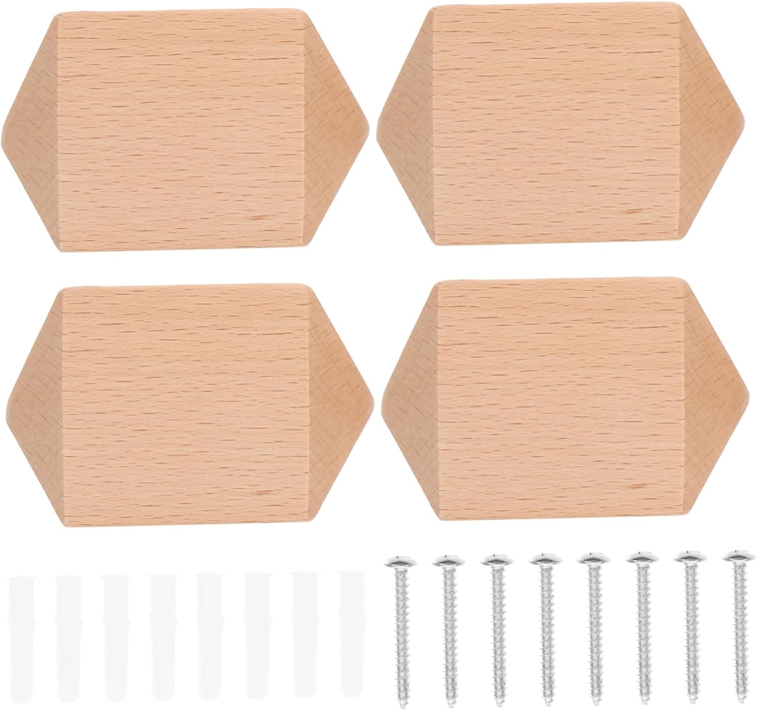 KAILIKETIY 1 Set Multi Functional Wooden Wall Hooks