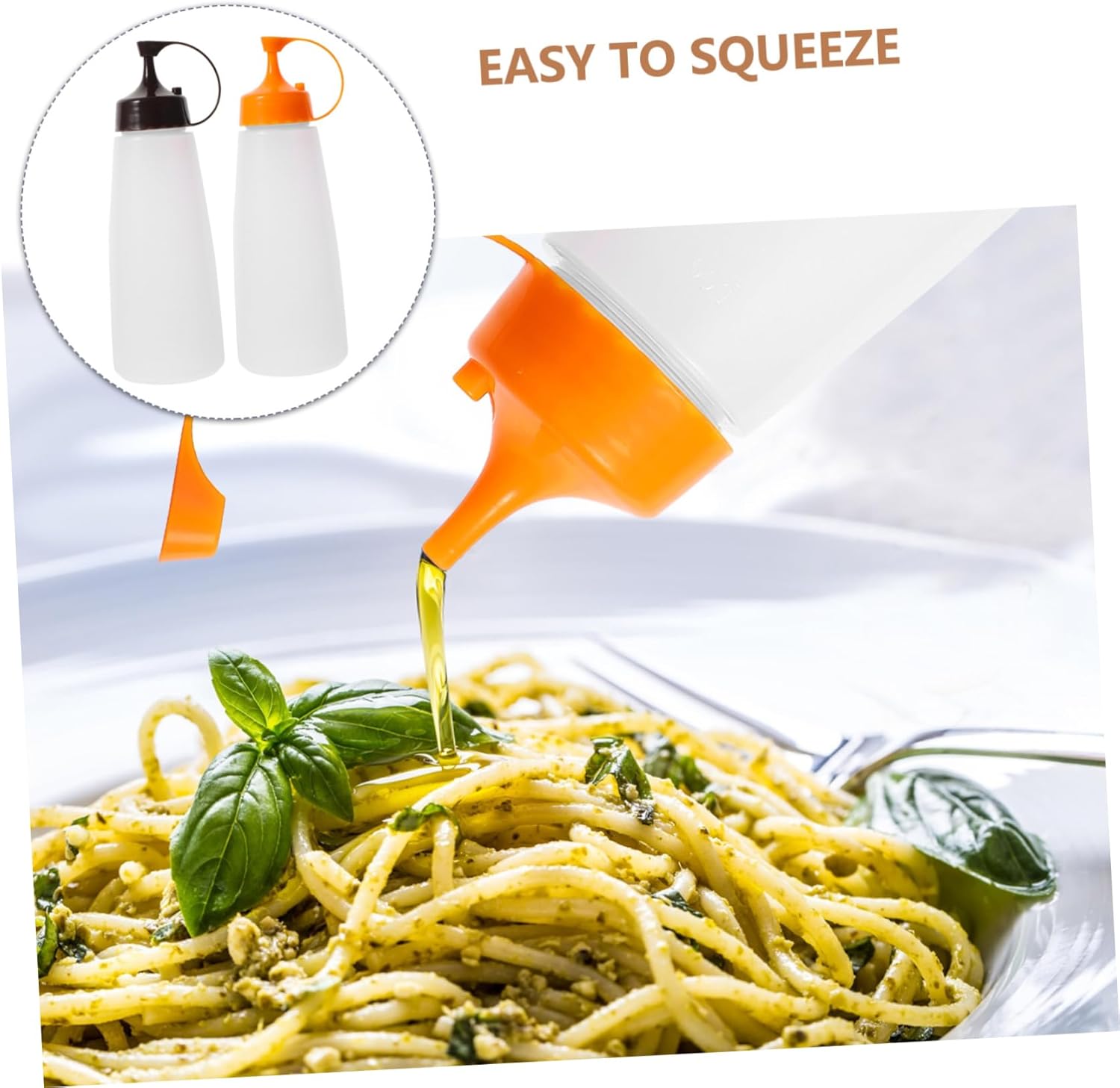 HOLIDYOYO Tomato Sauce Squeeze Bottles 4 Pack