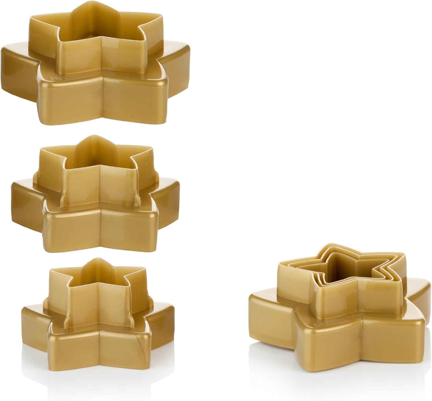 Tescoma Double-Sided Cookie Cutters Stars 6 Sizes