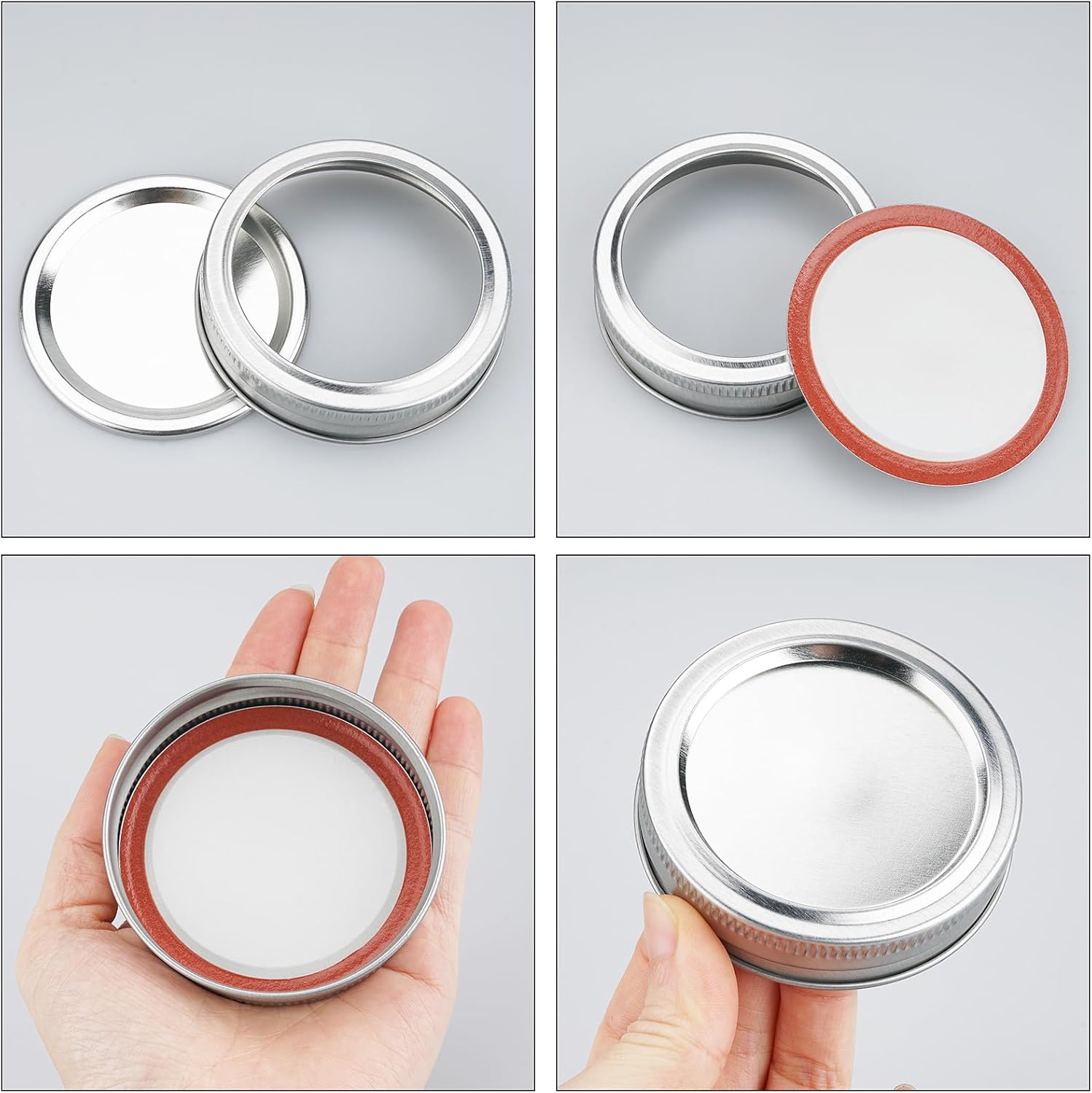 20Pcs Regular Mouth Canning Lids for Ball and Kerr Jars