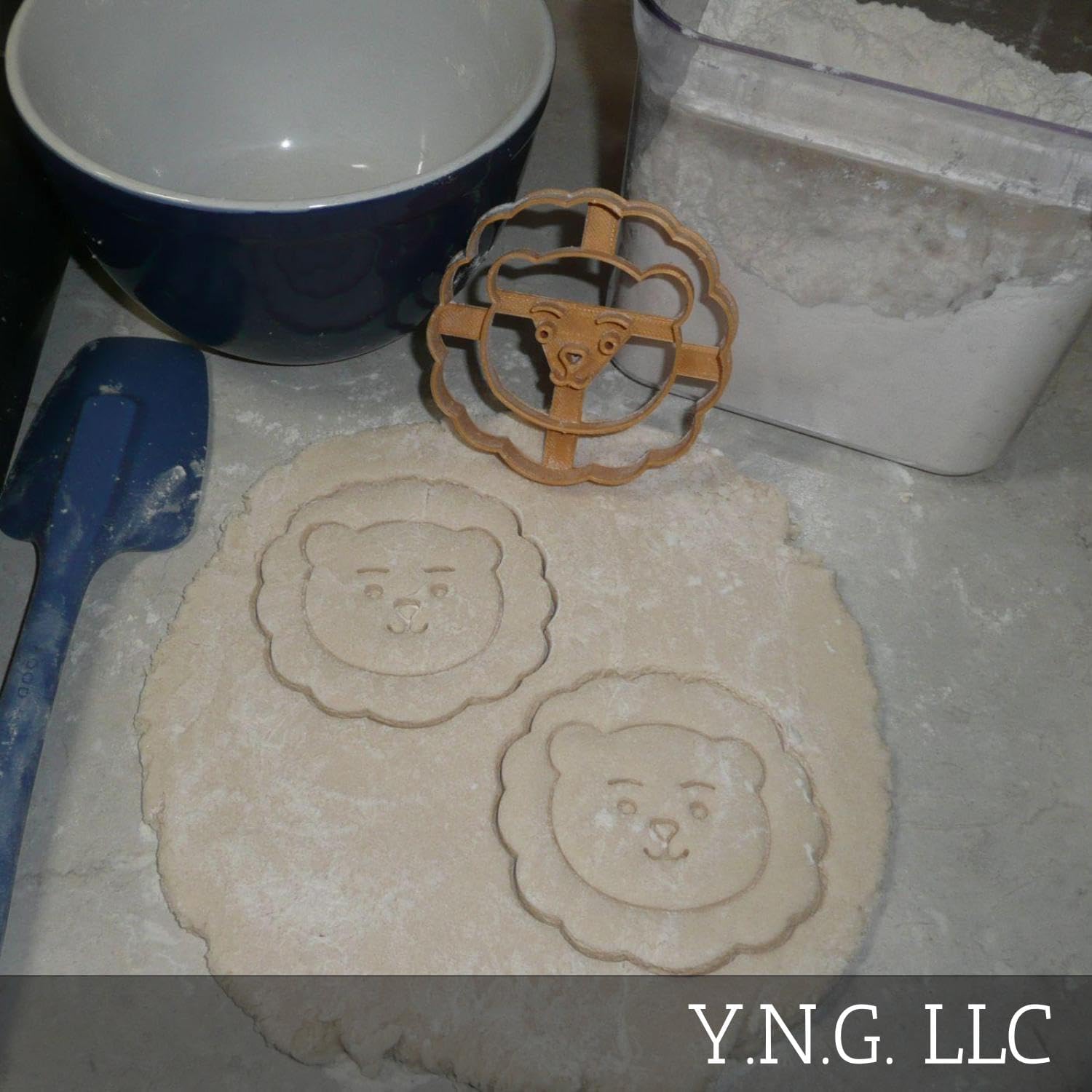 Lion Cookie Cutter - Fun Baking Play Tool Made in USA