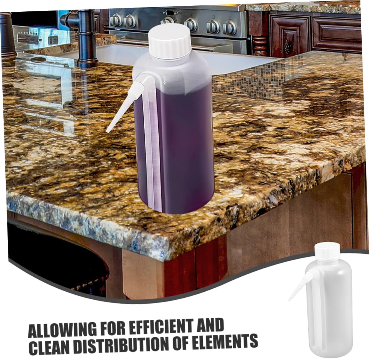 CIYODO 2PCS Mini Refillable Condiment Bottles