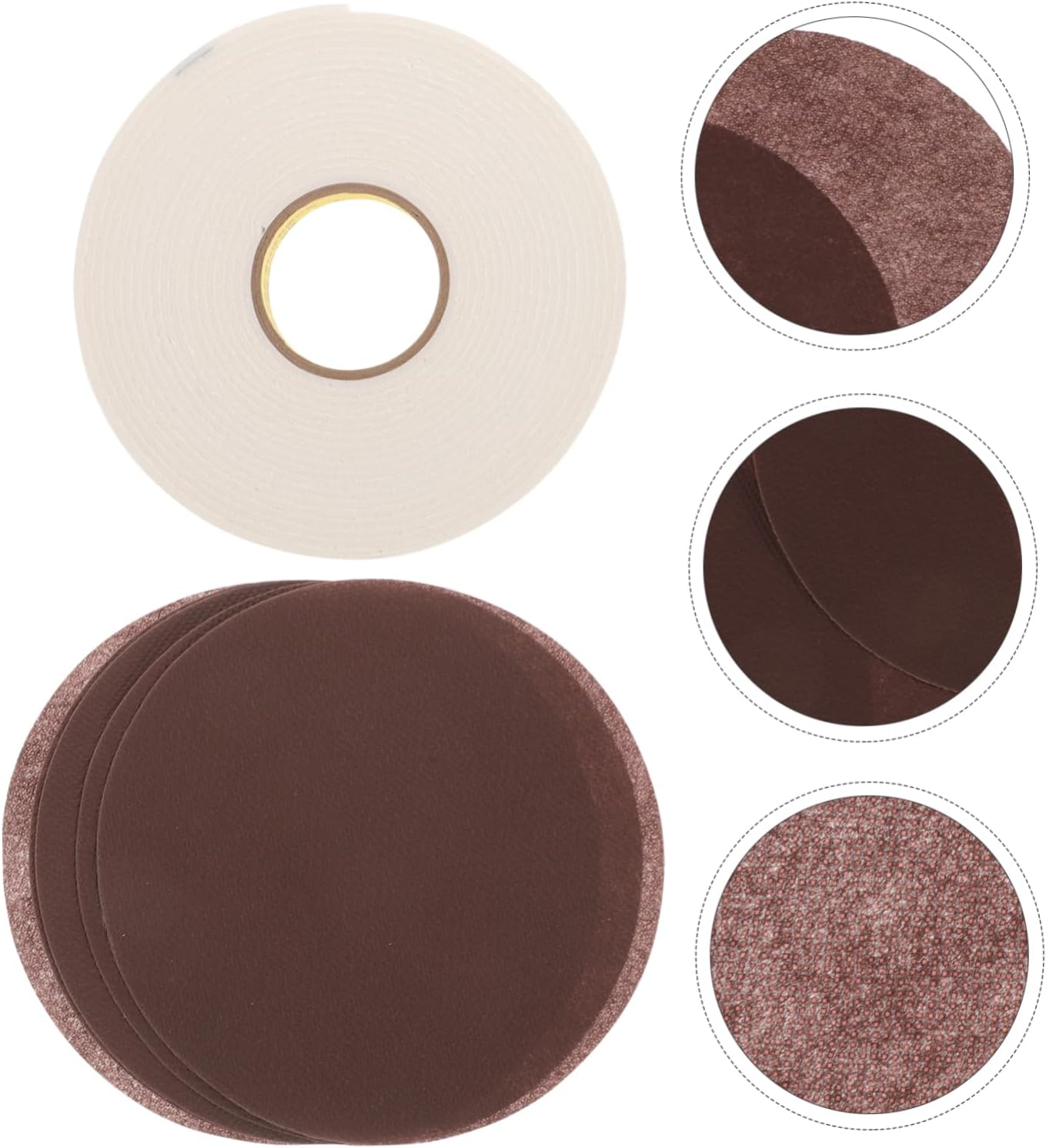 VOSAREA 2 Sets Glass Jar Lid Sealing Fabric
