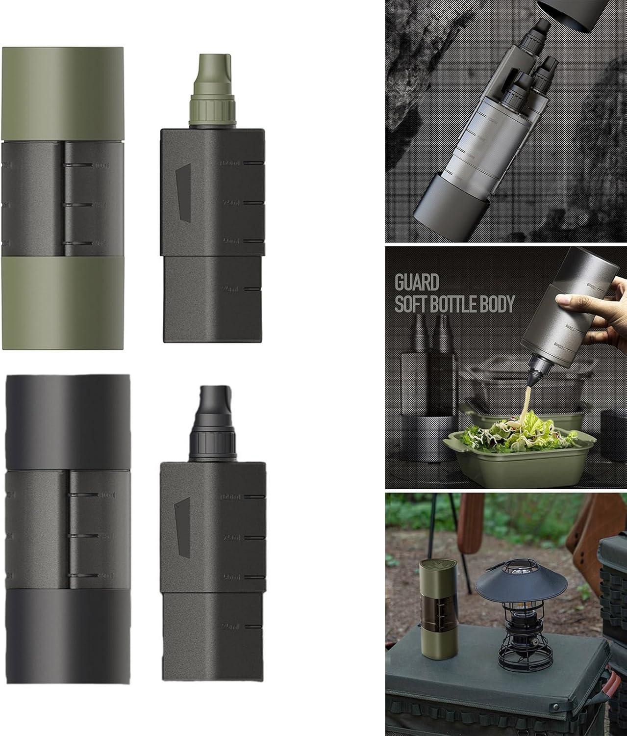 Durable Squeeze Spices Bottle for Kitchen and Outdoor Use