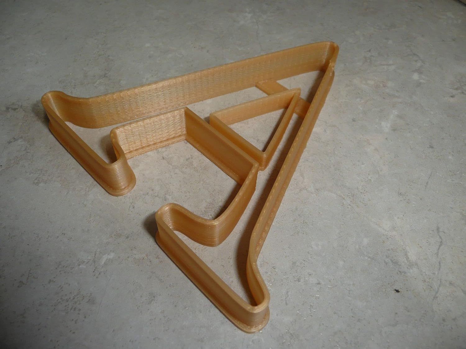 Alpha Greek Letter Fraternity Cookie Cutter USA Made
