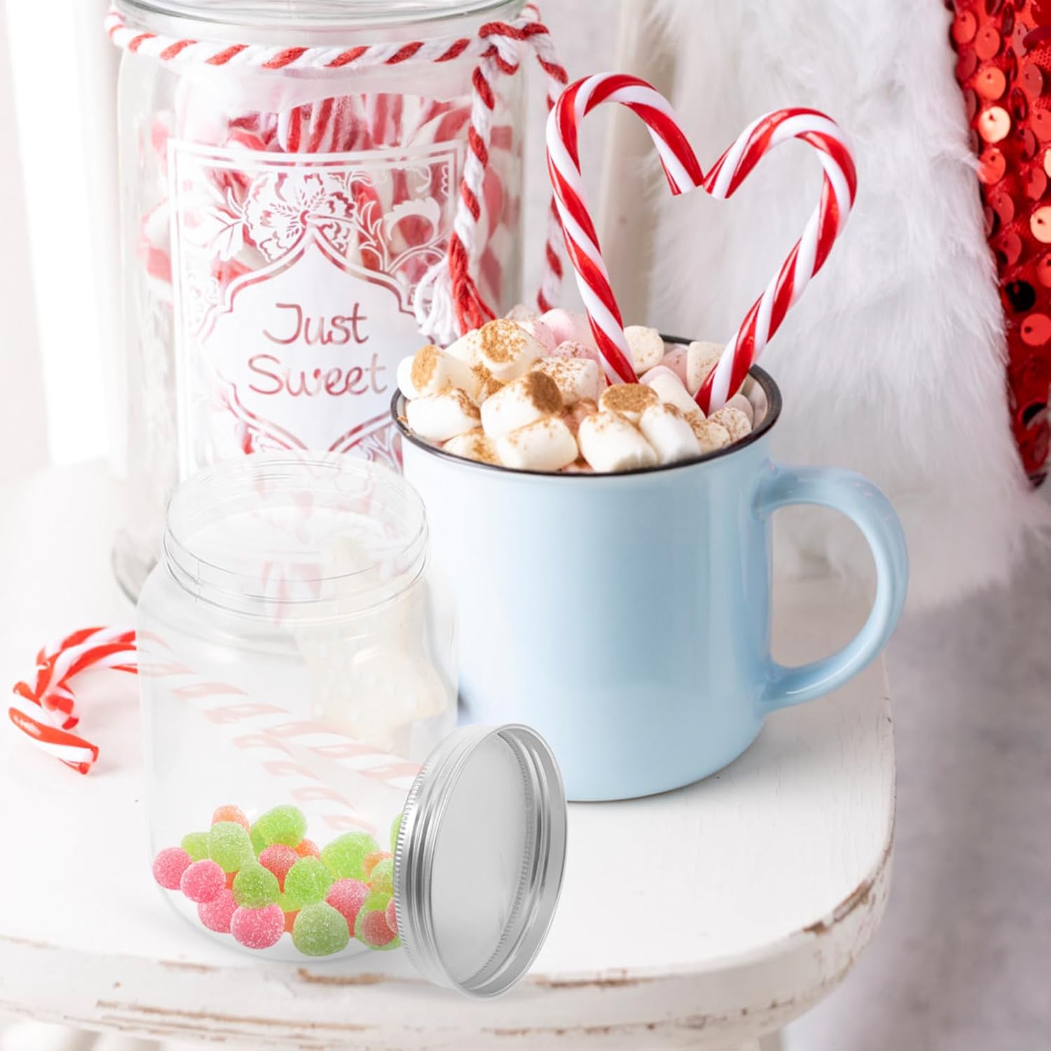 CATIEBYE Dough Kit Starter Jar with Airtight Lid 1