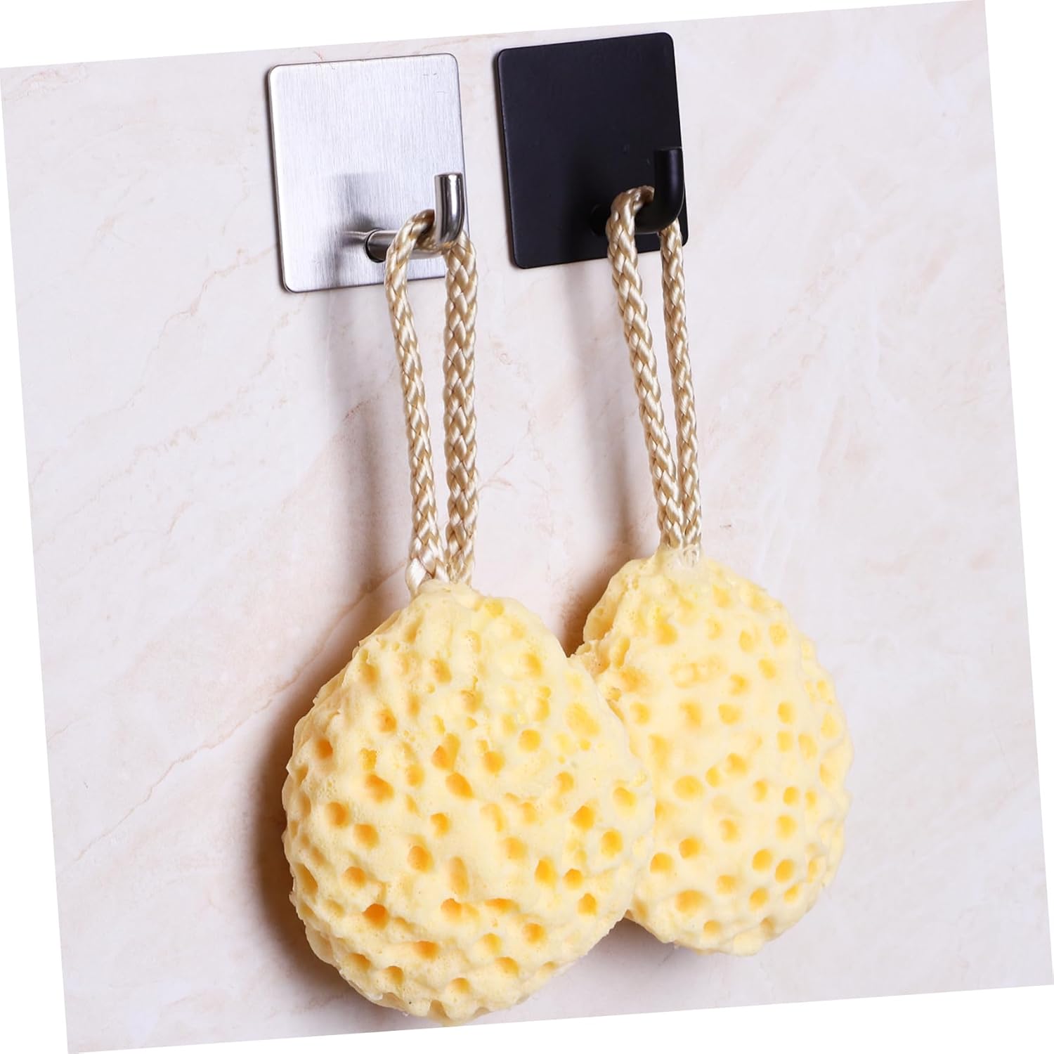 4PCS Adhesive Towel Hooks for Wall