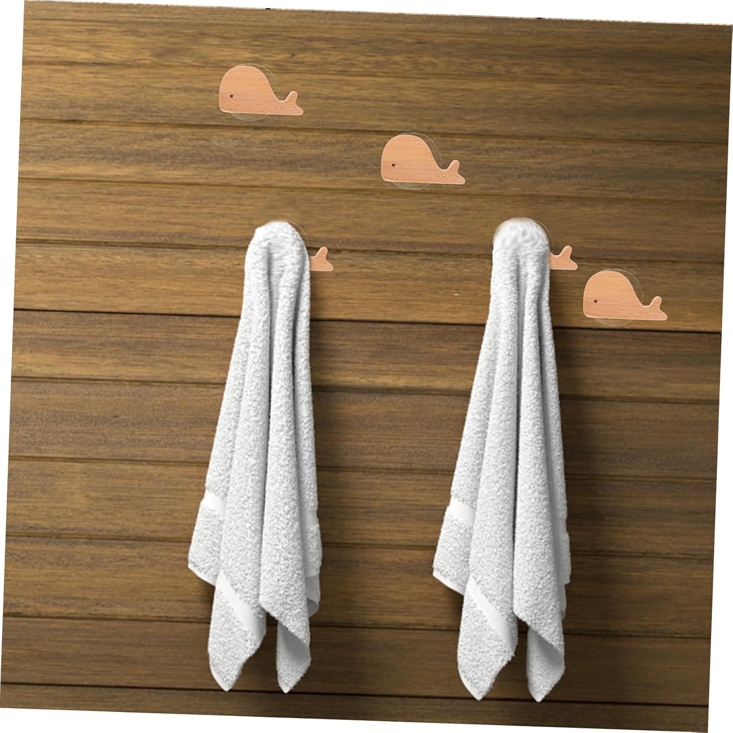 Cute Animal Wood Wall Hook for Towels Hats Bags