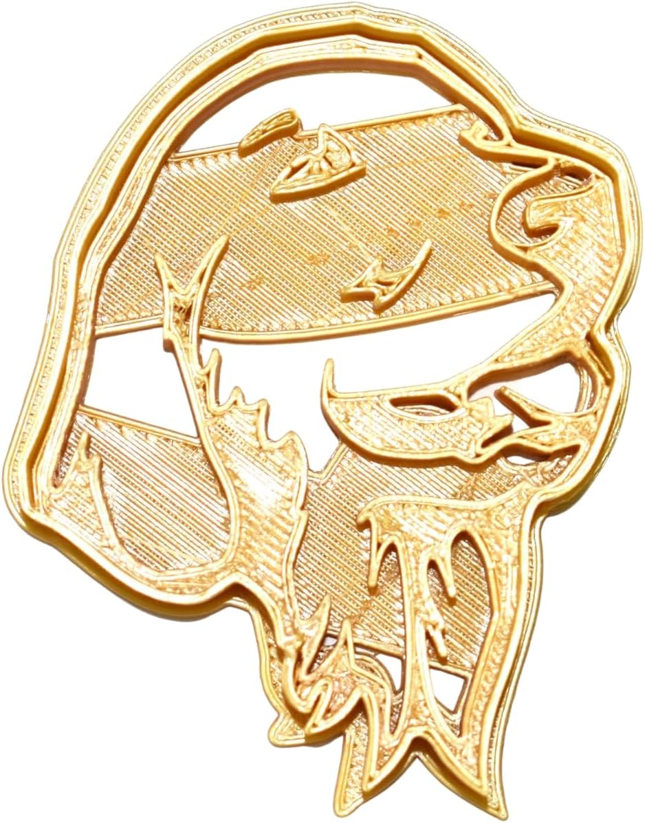 Golden Retriever Face Cookie Cutter - USA Made