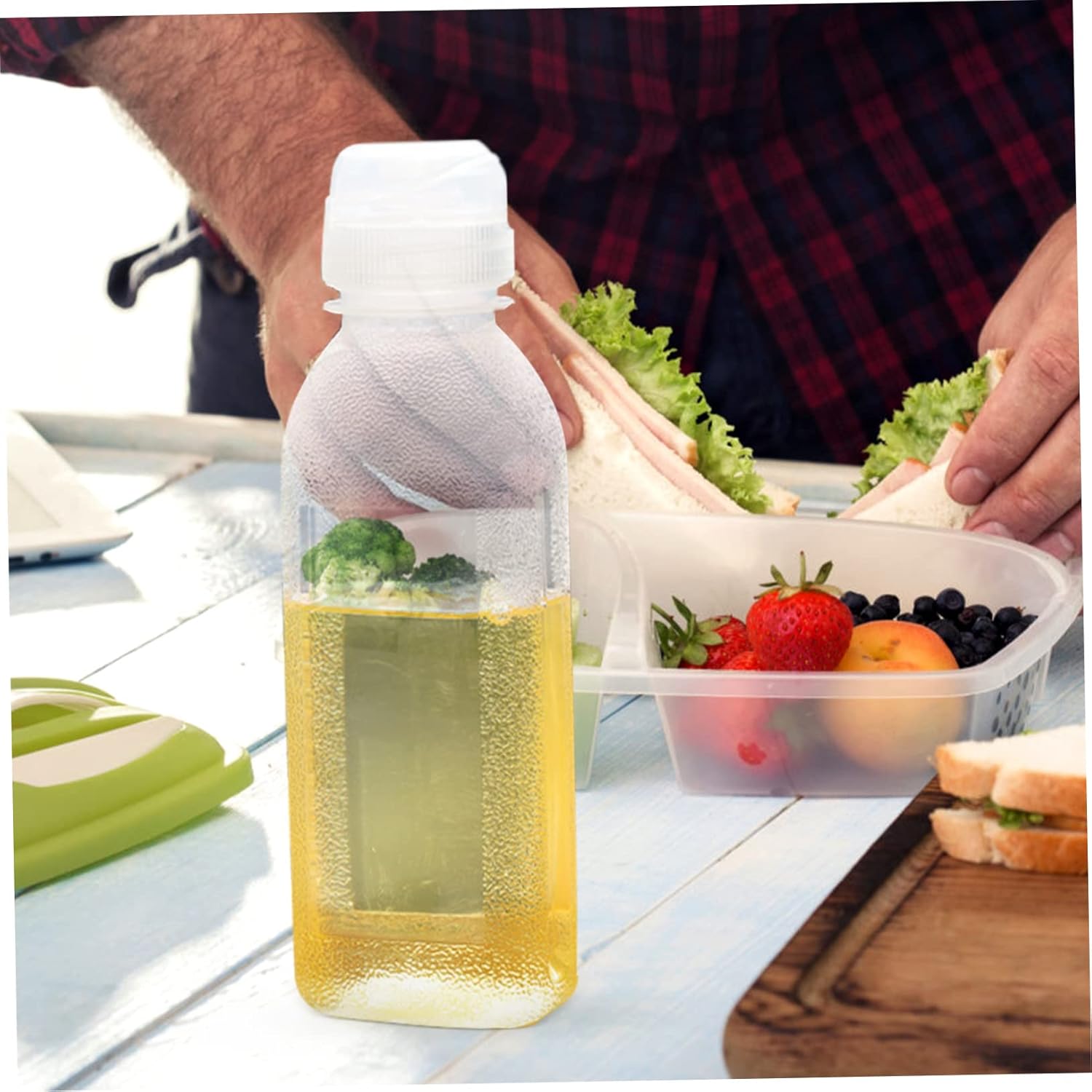 CIYODO Oil Bottle Sauce Dispenser Set of 4