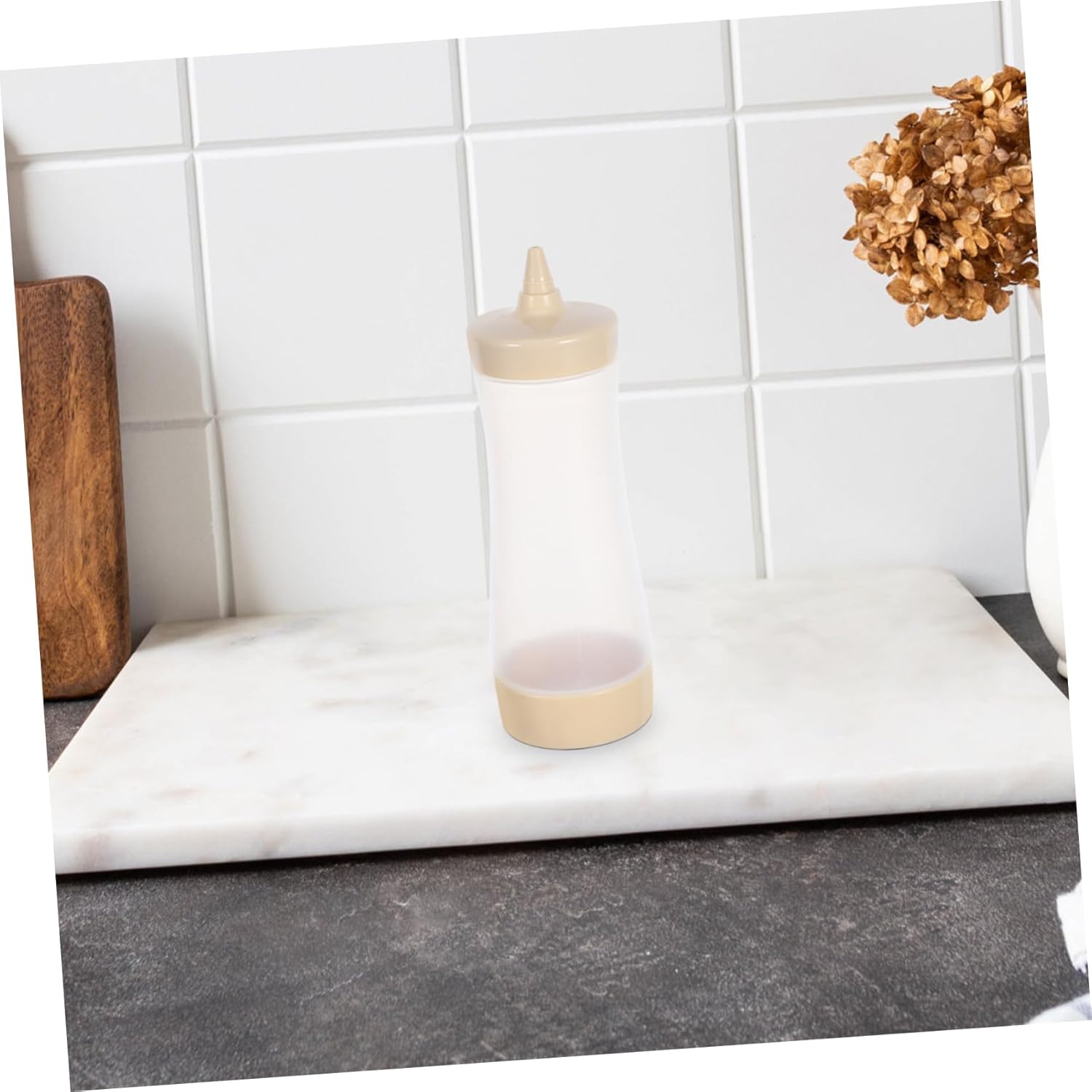 BRIGHTFUFU Plastic Condiment Squeeze Bottles