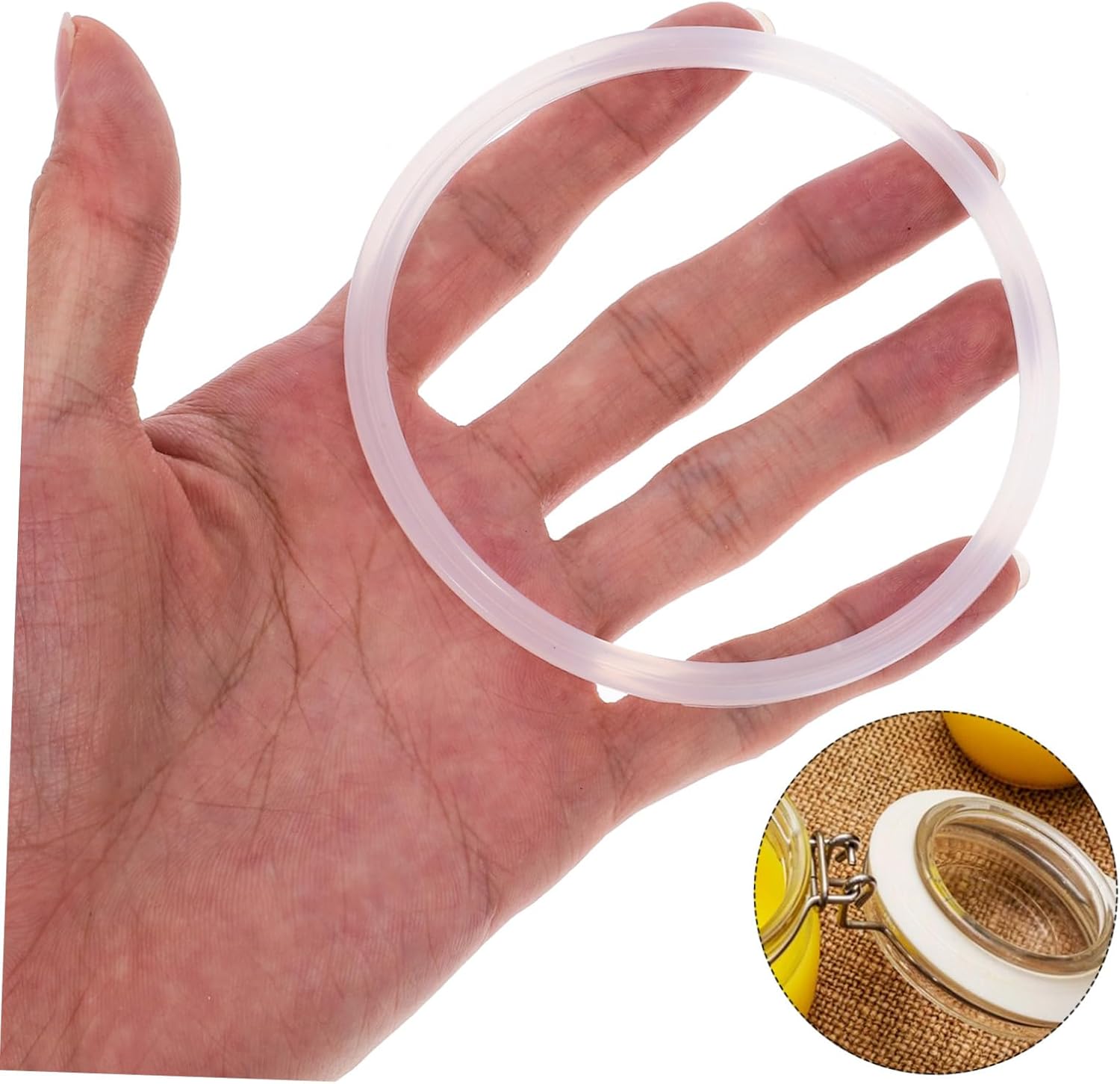 PRETYZOOM 3pcs2 Silicone Sealing Gasket for Insulated Bottles