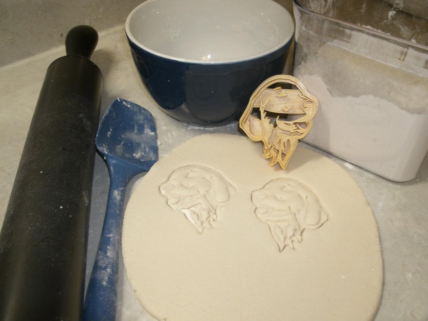 Golden Retriever Face Cookie Cutter - USA Made