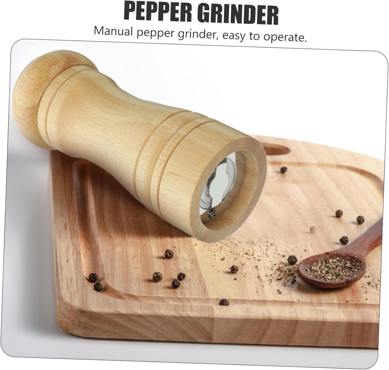 Garneck Compact Salt and Pepper Grinder Set