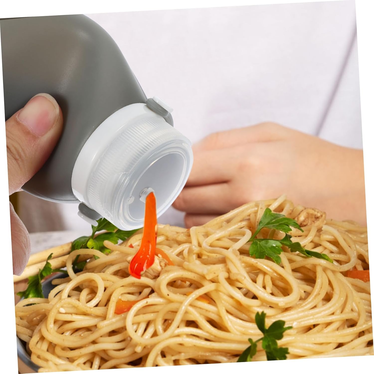 CIYODO 4 Pack Leakproof Silicone Sauce Squeeze Bottles 1
