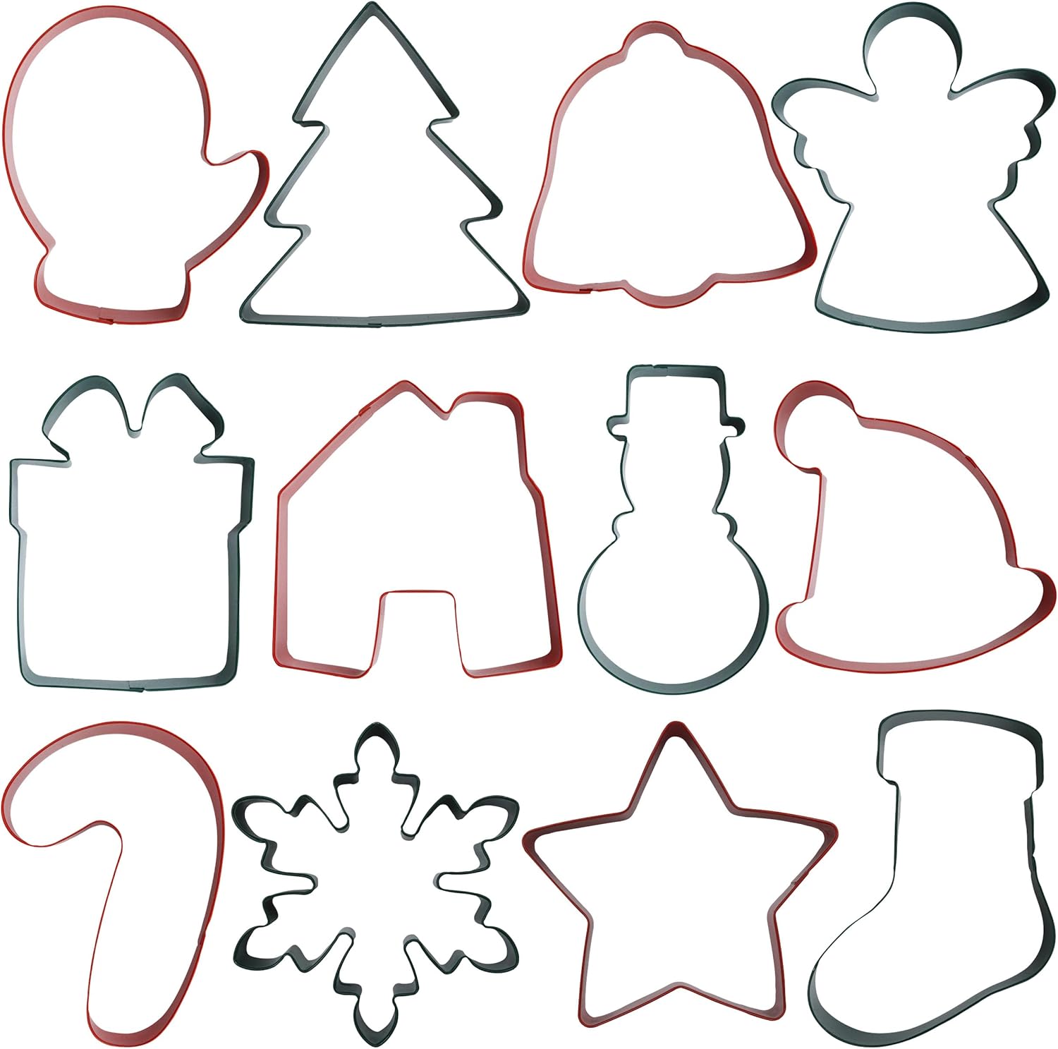 PME Christmas Cookie Cutters Set of 12