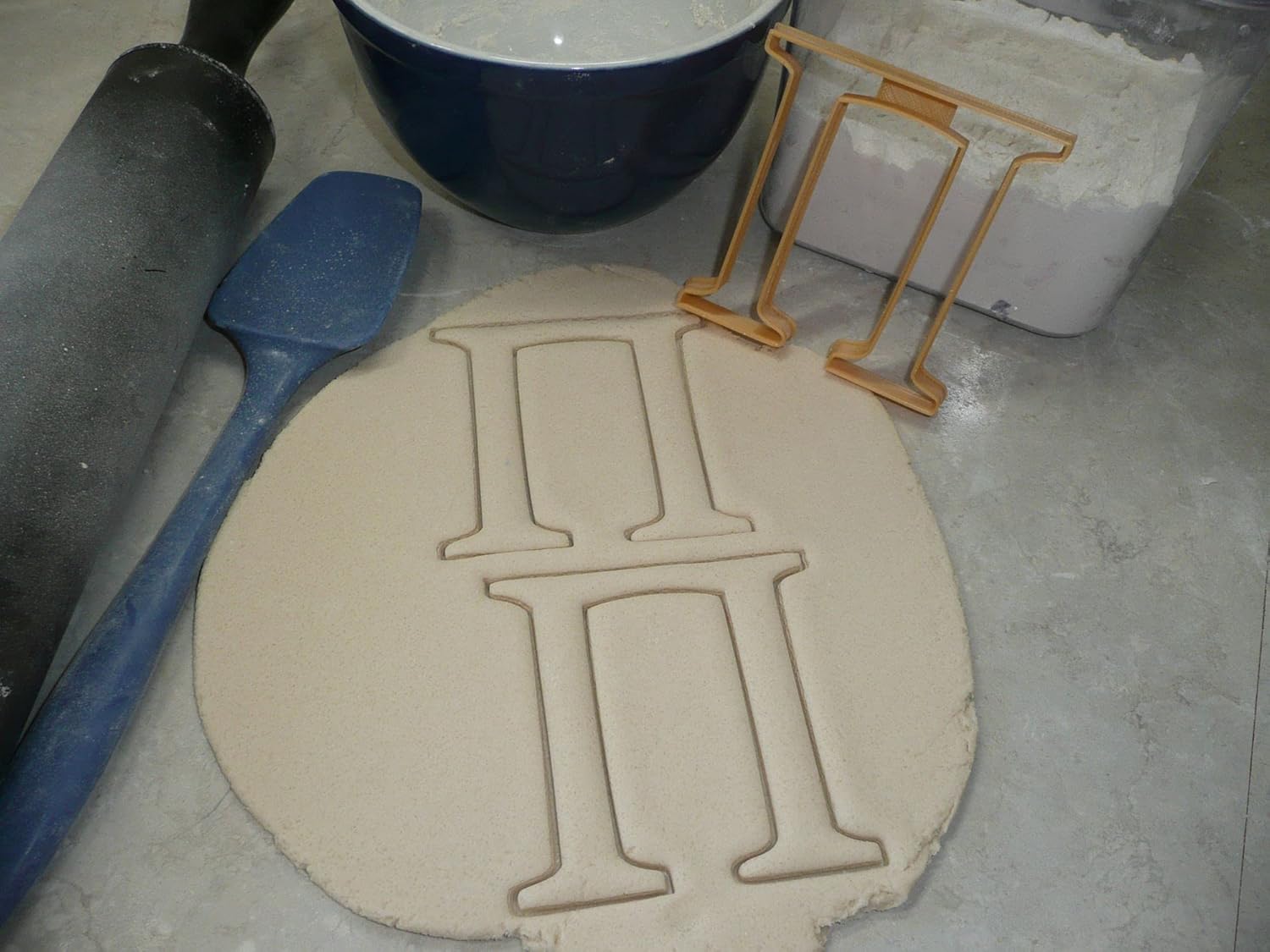 PI GREEK LETTER Cookie Cutter Made in USA