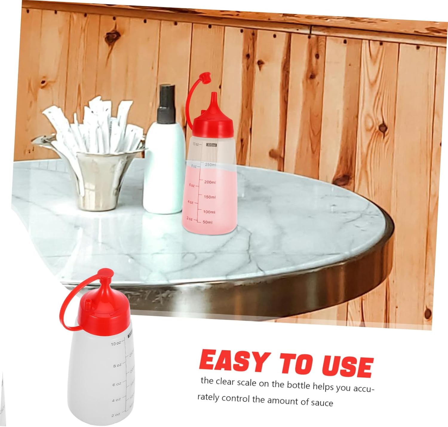 Tomato Sauce Squeeze Bottle for Ketchup and Salad Dressing 1