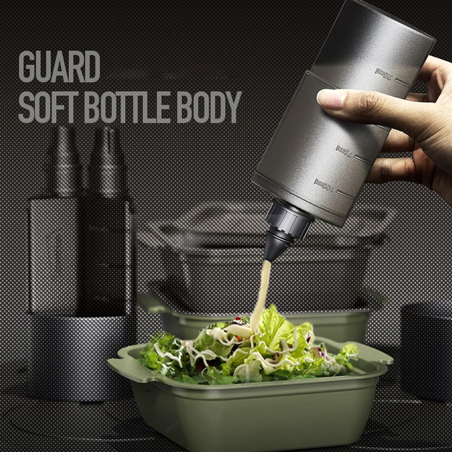 Durable Squeeze Spices Bottle for Kitchen and Outdoor Use