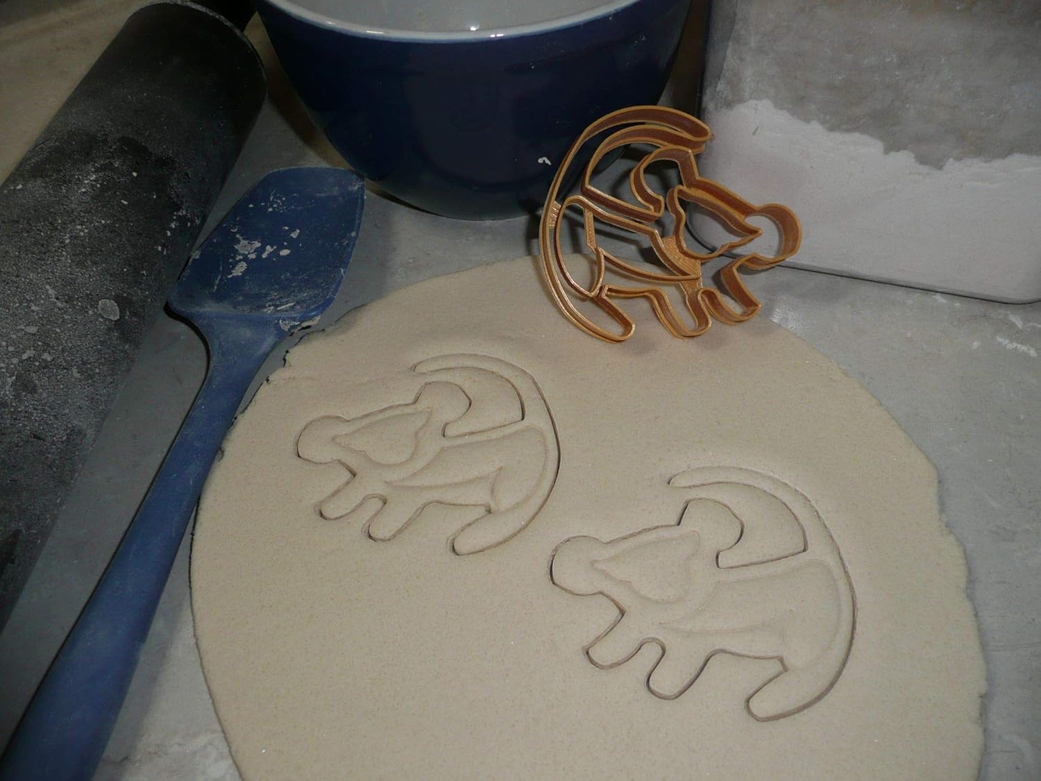 Simba Cub Face Cave Painting Cookie Cutters Set of 2 Made in USA